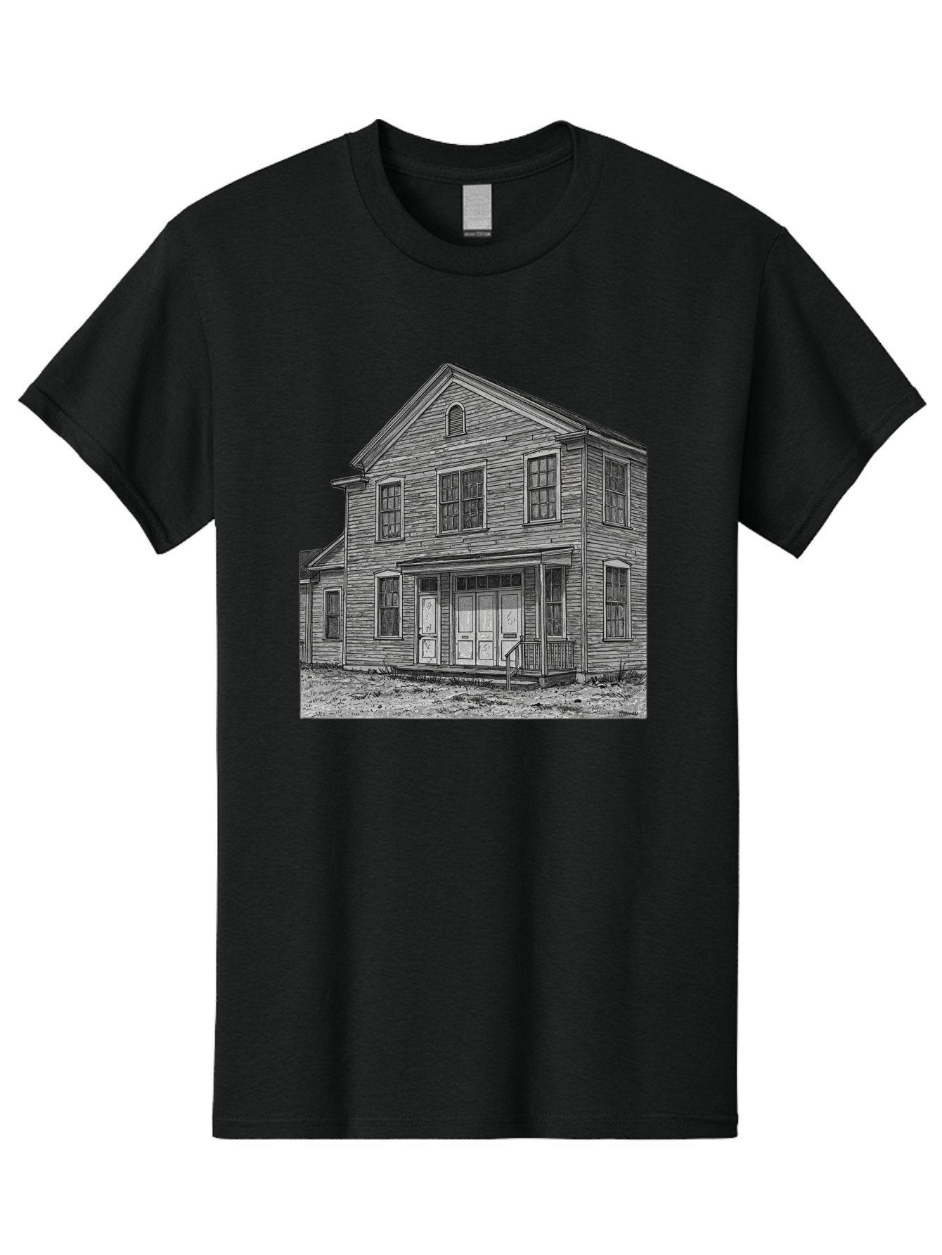 Old-House Men'S Graphic Tee, 100% Cotton, Comfortable Casual Summer Wear, Machine Washable, Vintage Camera, Old Camera, Antique Camera, Black Camera, Classic Photography, Photography Equipment, Nostalgic Device, Film Camera, Camera Art Bag870 9