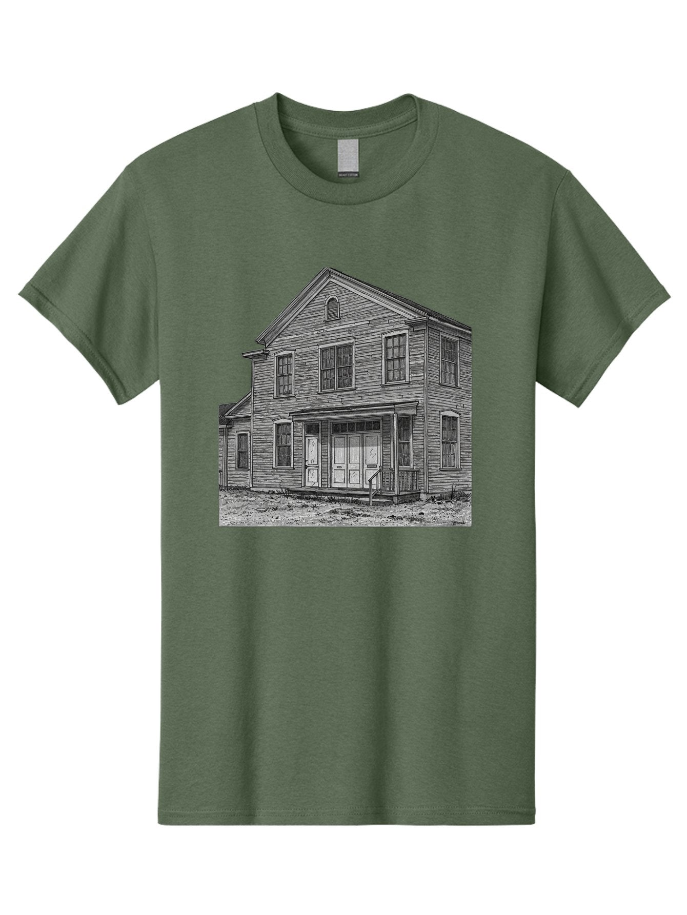 Old-House Men'S Graphic Tee, 100% Cotton, Comfortable Casual Summer Wear, Machine Washable, Vintage Camera, Old Camera, Antique Camera, Black Camera, Classic Photography, Photography Equipment, Nostalgic Device, Film Camera, Camera Art Bag870