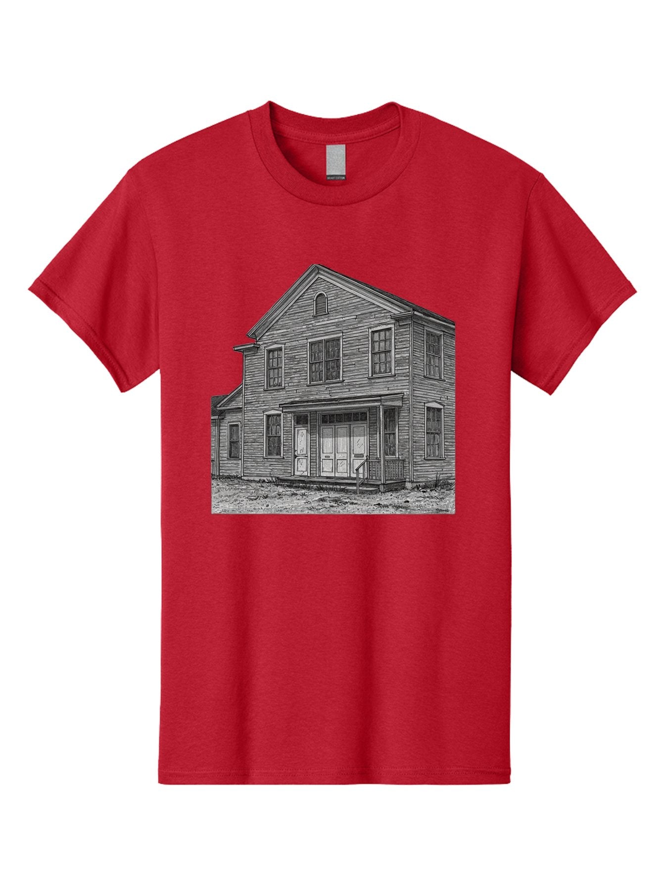 Old-House Men'S Graphic Tee, 100% Cotton, Comfortable Casual Summer Wear, Machine Washable, Vintage Camera, Old Camera, Antique Camera, Black Camera, Classic Photography, Photography Equipment, Nostalgic Device, Film Camera, Camera Art Bag870 10