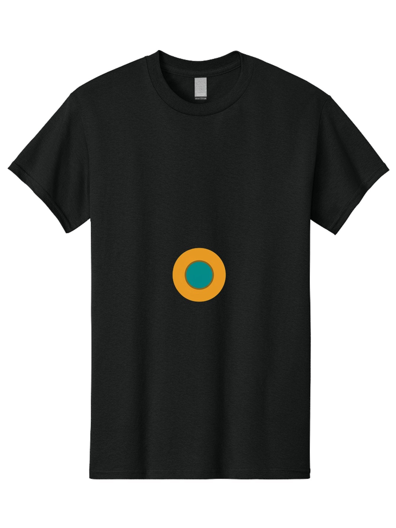 Orange-Circle Men'S Graphic Tee, 100% Cotton, Comfortable Casual Summer Wear, Machine Washable, Vintage Camera, Old Camera, Antique Camera, Black Camera, Classic Photography, Photography Equipment, Nostalgic Device, Film Camera, Camera Art Bag882