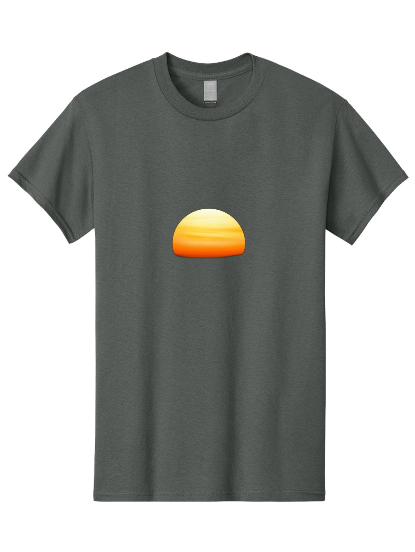 Orange-Gradient-Dome Men'S Graphic Tee, 100% Cotton, Comfortable Casual Summer Wear, Machine Washable, Vintage Camera, Old Camera, Antique Camera, Black Camera, Classic Photography, Photography Equipment, Nostalgic Device, Film Camera, Bag883 8