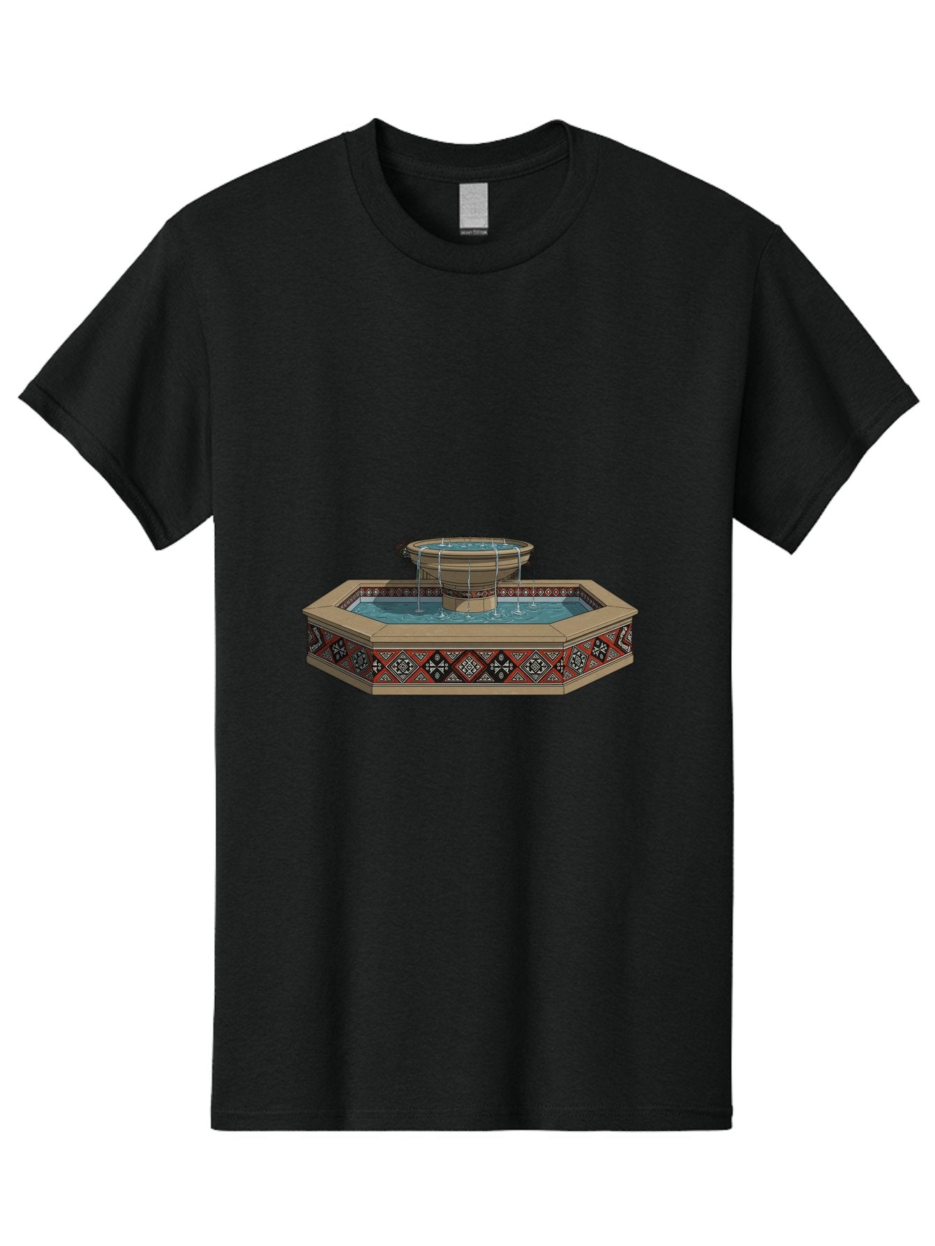 Ornamental-Fountain Men'S Graphic Tee, 100% Cotton, Comfortable Casual Summer Wear, Machine Washable, Vintage Camera, Old Camera, Antique Camera, Black Camera, Classic Photography, Photography Equipment, Nostalgic Device, Film Camera, Bag890 4