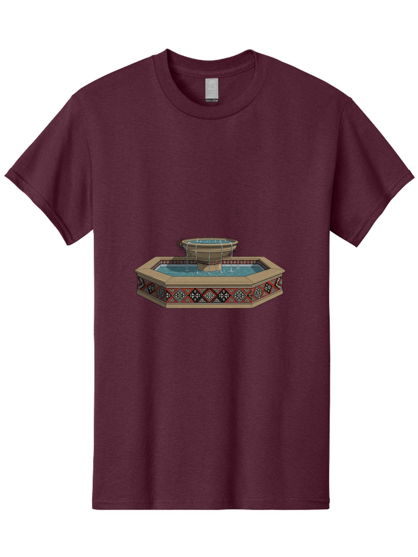 Ornamental-Fountain Men'S Graphic Tee, 100% Cotton, Comfortable Casual Summer Wear, Machine Washable, Vintage Camera, Old Camera, Antique Camera, Black Camera, Classic Photography, Photography Equipment, Nostalgic Device, Film Camera, Bag890 3