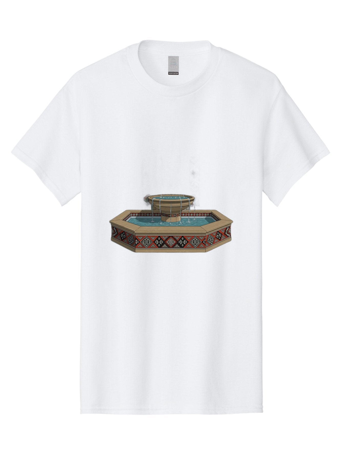 Ornamental-Fountain Men'S Graphic Tee, 100% Cotton, Comfortable Casual Summer Wear, Machine Washable, Vintage Camera, Old Camera, Antique Camera, Black Camera, Classic Photography, Photography Equipment, Nostalgic Device, Film Camera, Bag890 5