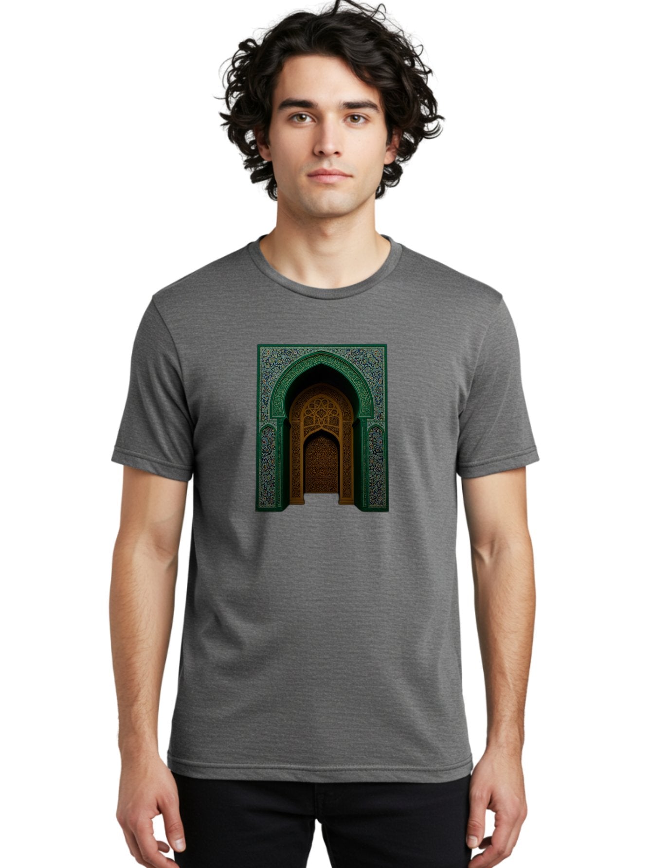 Ornate-Archway-1 Men'S Graphic Tee, 100% Cotton, Comfortable Casual Summer Wear, Machine Washable, Vintage Camera, Old Camera, Antique Camera, Black Camera, Classic Photography, Photography Equipment, Nostalgic Device, Film Camera, Camera Art Bag892 24