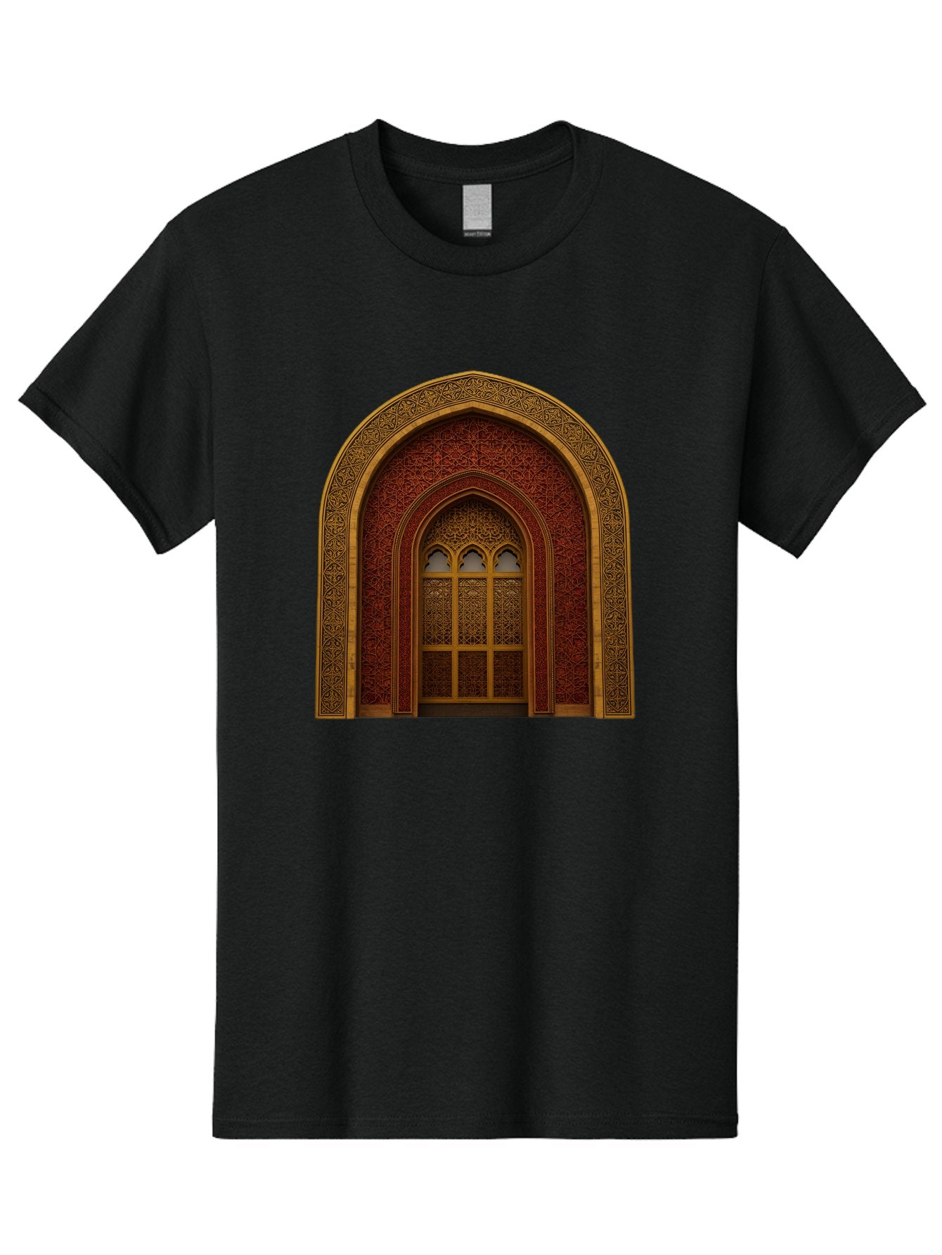 Ornate-Archway Men'S Graphic Tee, 100% Cotton, Comfortable Casual Summer Wear, Machine Washable, Vintage Camera, Old Camera, Antique Camera, Black Camera, Classic Photography, Photography Equipment, Nostalgic Device, Film Camera, Camera Art Bag894 3