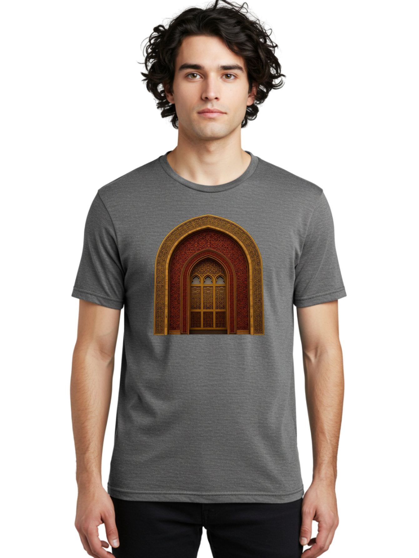 Ornate-Archway Men'S Graphic Tee, 100% Cotton, Comfortable Casual Summer Wear, Machine Washable, Vintage Camera, Old Camera, Antique Camera, Black Camera, Classic Photography, Photography Equipment, Nostalgic Device, Film Camera, Camera Art Bag894 28