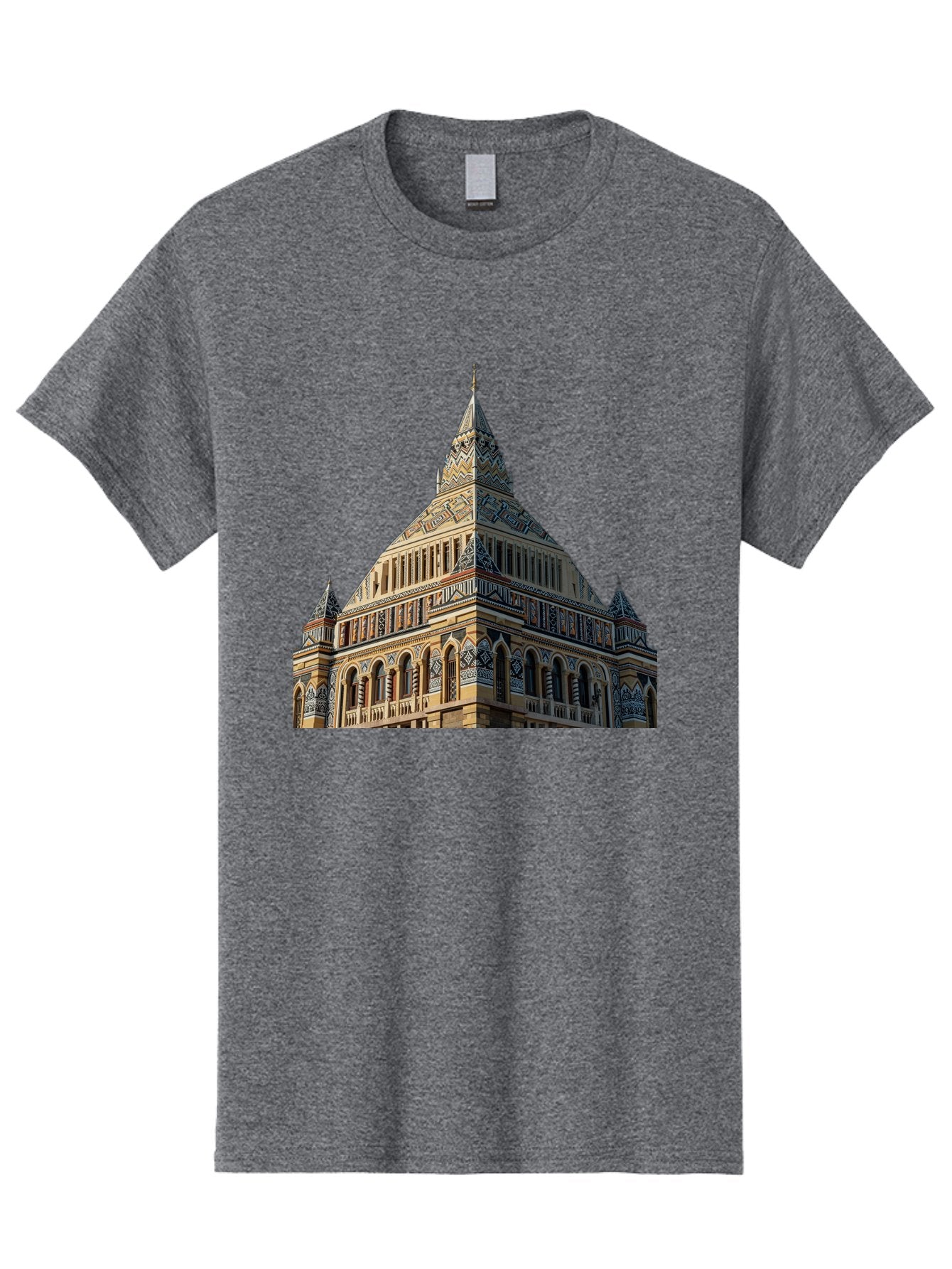 Ornate-Building Men'S Graphic Tee, 100% Cotton, Comfortable Casual Summer Wear, Machine Washable, Vintage Camera, Old Camera, Antique Camera, Black Camera, Classic Photography, Photography Equipment, Nostalgic Device, Film Camera, Camera Art Bag896 11