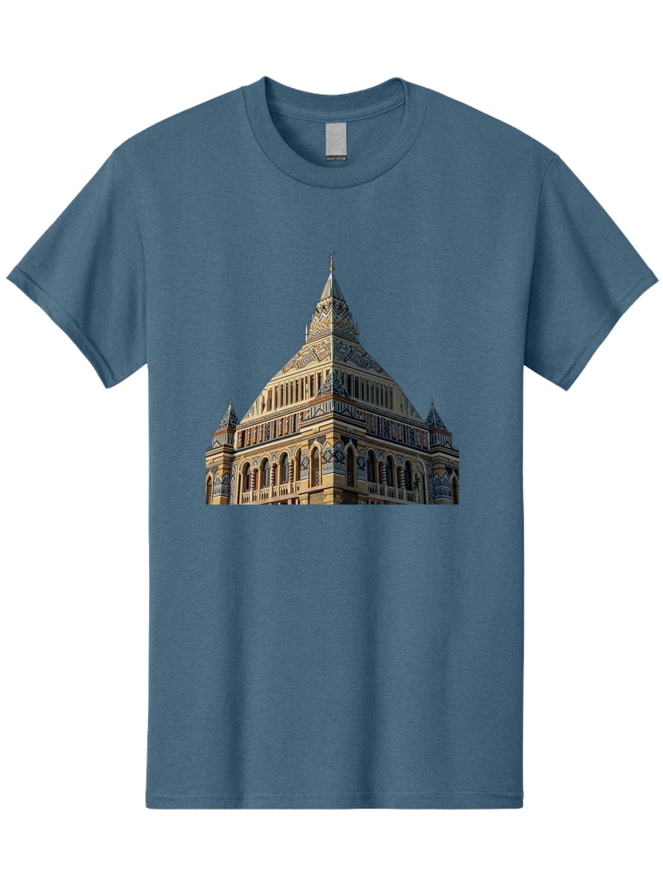 Ornate-Building Men'S Graphic Tee, 100% Cotton, Comfortable Casual Summer Wear, Machine Washable, Vintage Camera, Old Camera, Antique Camera, Black Camera, Classic Photography, Photography Equipment, Nostalgic Device, Film Camera, Camera Art Bag896 6