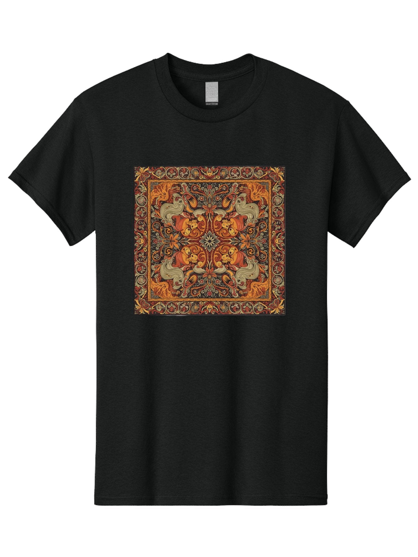 Ornate-Carpet Men'S Graphic Tee, 100% Cotton, Comfortable Casual Summer Wear, Machine Washable, Vintage Camera, Old Camera, Antique Camera, Black Camera, Classic Photography, Photography Equipment, Nostalgic Device, Film Camera, Camera Art Bag897 8