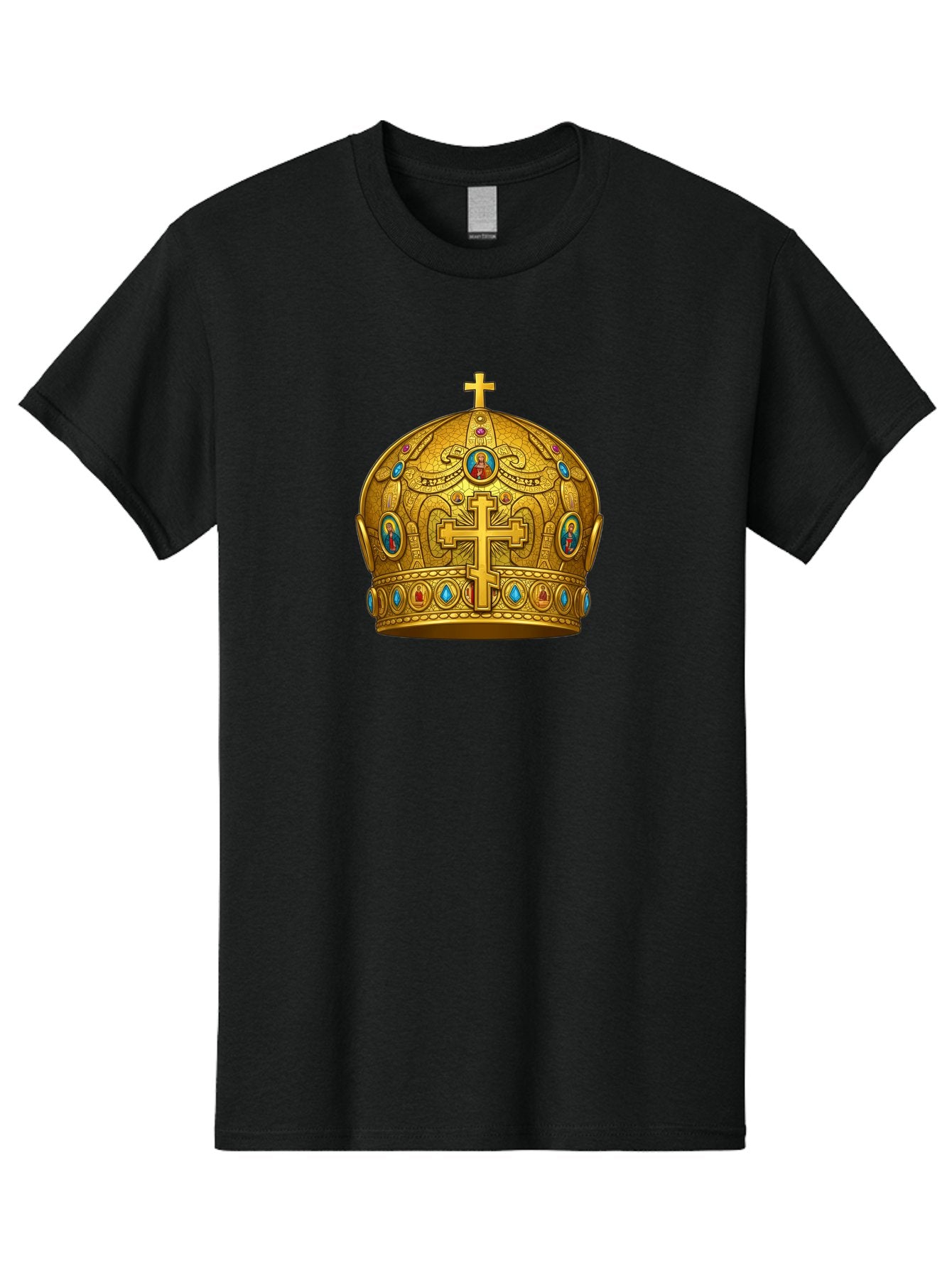 Ornate-Crown Men'S Graphic Tee, 100% Cotton, Comfortable Casual Summer Wear, Machine Washable, Vintage Camera, Old Camera, Antique Camera, Black Camera, Classic Photography, Photography Equipment, Nostalgic Device, Film Camera, Camera Art Bag898 10