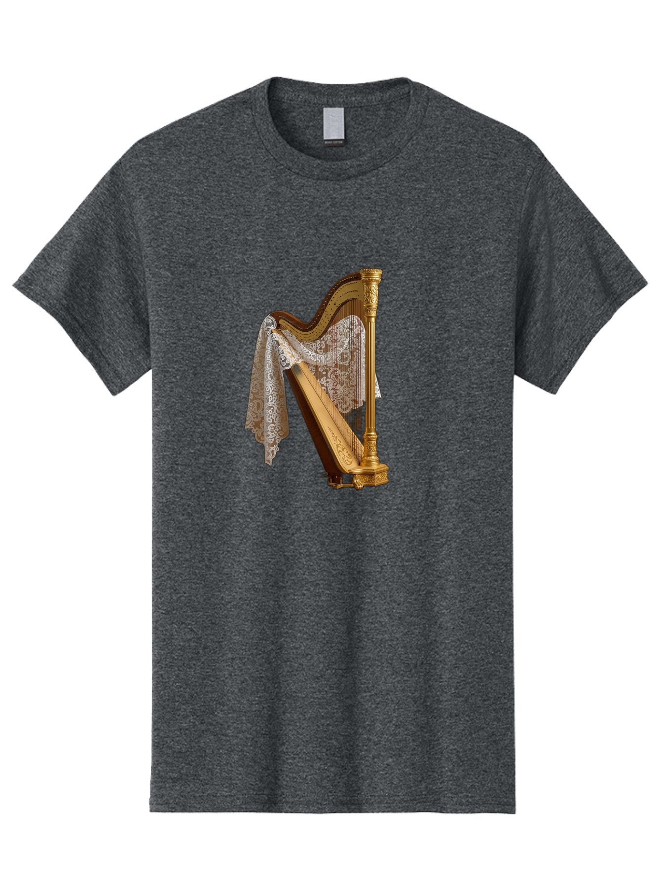 Ornate-Harp Men'S Graphic Tee, 100% Cotton, Comfortable Casual Summer Wear, Machine Washable, Vintage Camera, Old Camera, Antique Camera, Black Camera, Classic Photography, Photography Equipment, Nostalgic Device, Film Camera, Camera Art Bag901 10
