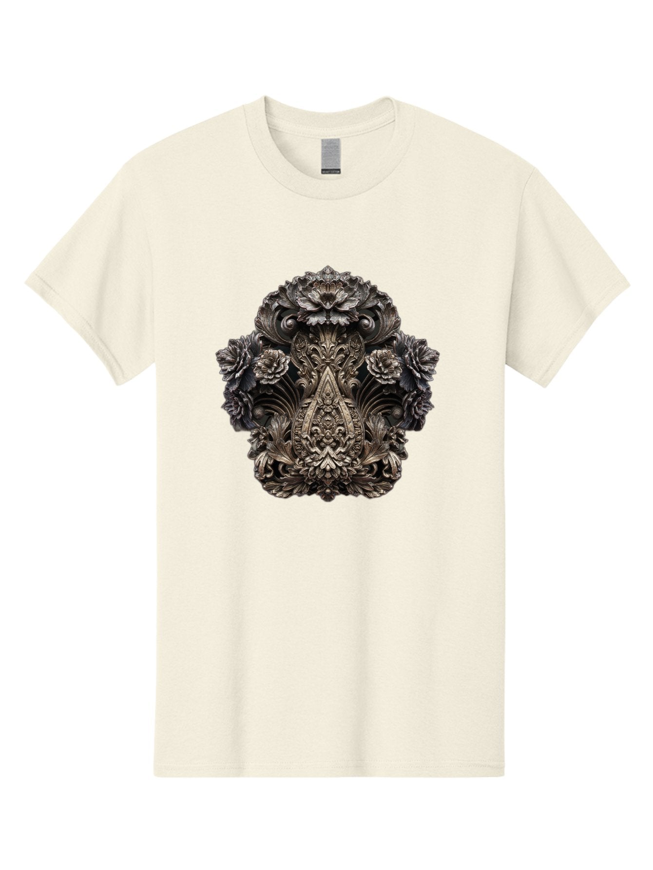 Ornate-Metal-Crest Men'S Graphic Tee, 100% Cotton, Comfortable Casual Summer Wear, Machine Washable, Vintage Camera, Old Camera, Antique Camera, Black Camera, Classic Photography, Photography Equipment, Nostalgic Device, Film Camera, Bag902