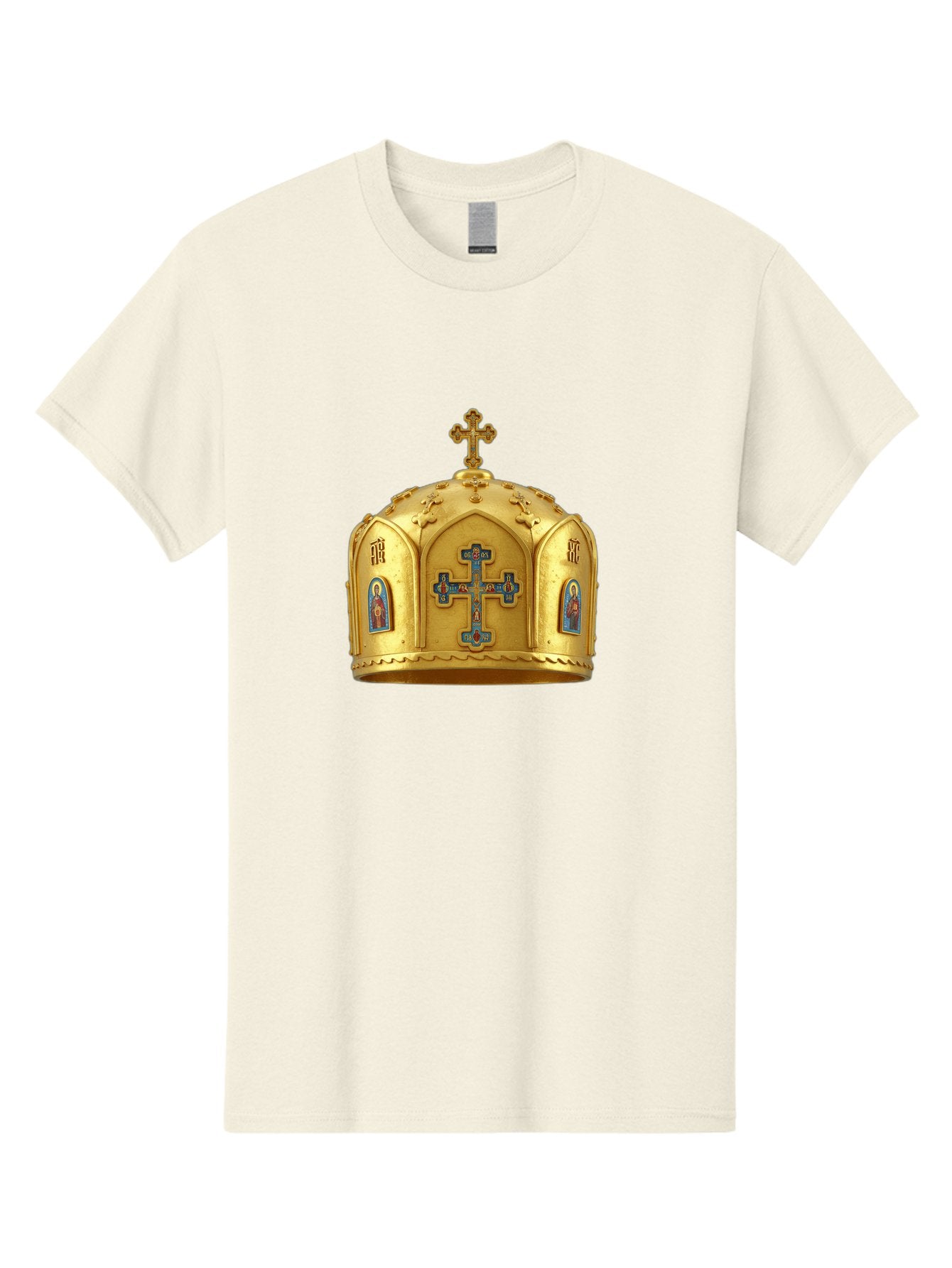 Orthodox-Crown-1 Men'S Graphic Tee, 100% Cotton, Comfortable Casual Summer Wear, Machine Washable, Vintage Camera, Old Camera, Antique Camera, Black Camera, Classic Photography, Photography Equipment, Nostalgic Device, Film Camera, Camera Art Bag904 7