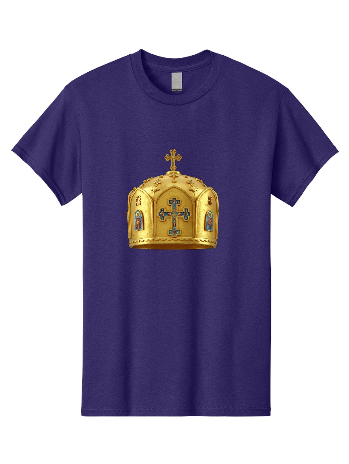 Orthodox-Crown-1 Men'S Graphic Tee, 100% Cotton, Comfortable Casual Summer Wear, Machine Washable, Vintage Camera, Old Camera, Antique Camera, Black Camera, Classic Photography, Photography Equipment, Nostalgic Device, Film Camera, Camera Art Bag904 9