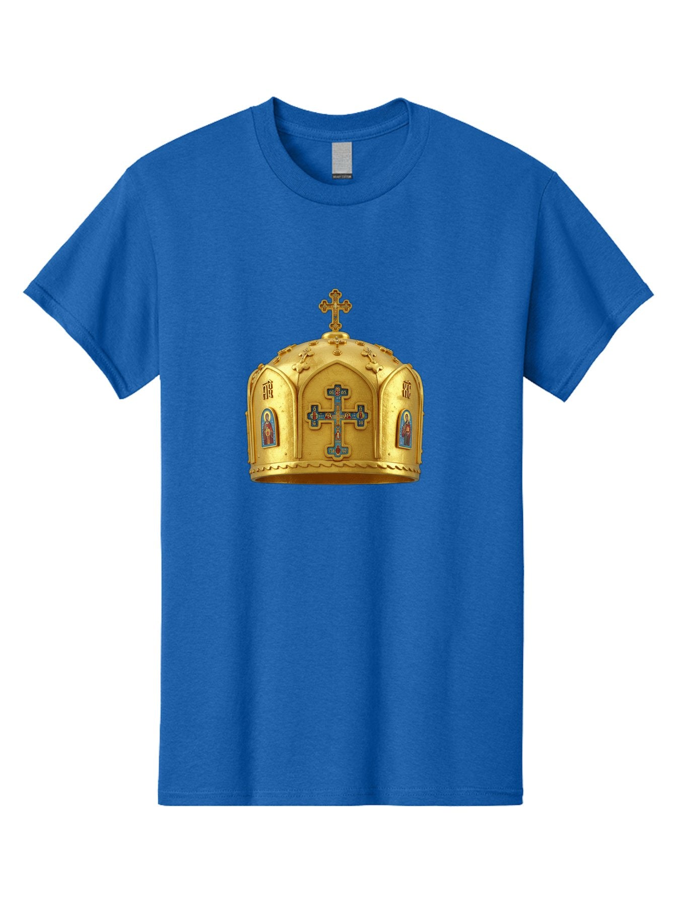 Orthodox-Crown-1 Men'S Graphic Tee, 100% Cotton, Comfortable Casual Summer Wear, Machine Washable, Vintage Camera, Old Camera, Antique Camera, Black Camera, Classic Photography, Photography Equipment, Nostalgic Device, Film Camera, Camera Art Bag904