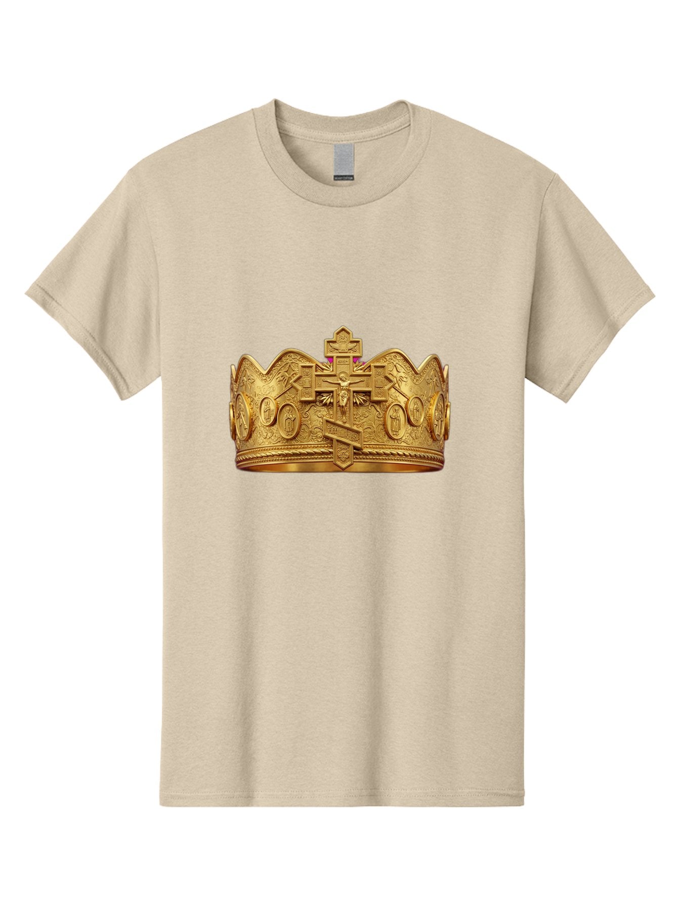 Orthodox-Crown-2 Men'S Graphic Tee, 100% Cotton, Comfortable Casual Summer Wear, Machine Washable, Vintage Camera, Old Camera, Antique Camera, Black Camera, Classic Photography, Photography Equipment, Nostalgic Device, Film Camera, Camera Art Bag905 7