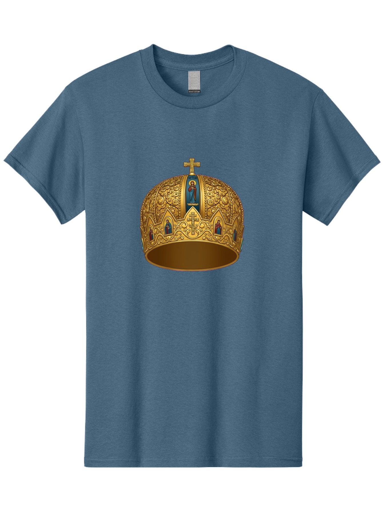 Orthodox-Crown-3 Men'S Graphic Tee, 100% Cotton, Comfortable Casual Summer Wear, Machine Washable, Vintage Camera, Old Camera, Antique Camera, Black Camera, Classic Photography, Photography Equipment, Nostalgic Device, Film Camera, Camera Art Bag906 13