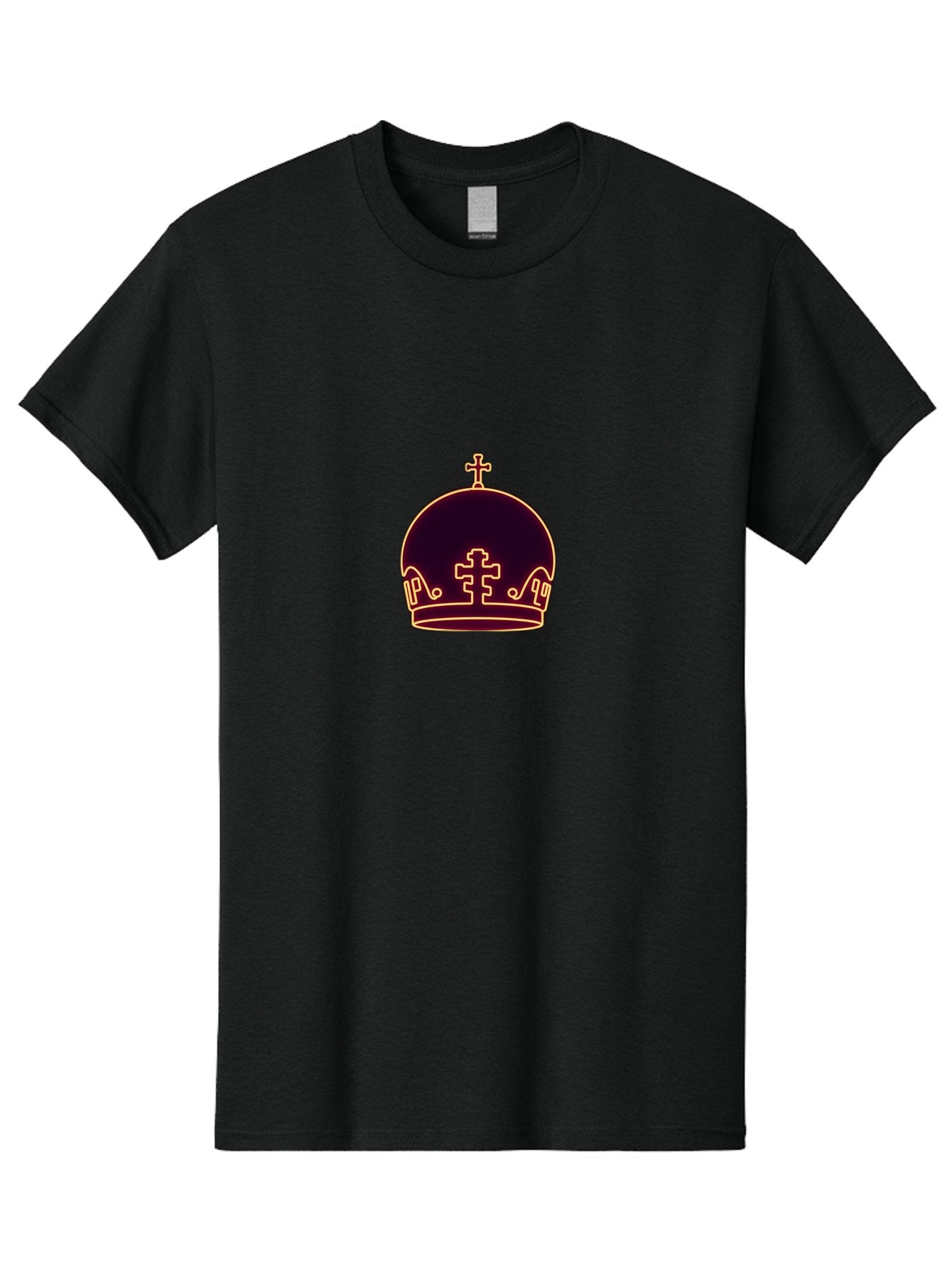 Orthodox-Crown-4 Men'S Graphic Tee, 100% Cotton, Comfortable Casual Summer Wear, Machine Washable, Vintage Camera, Old Camera, Antique Camera, Black Camera, Classic Photography, Photography Equipment, Nostalgic Device, Film Camera, Camera Art Bag907 7