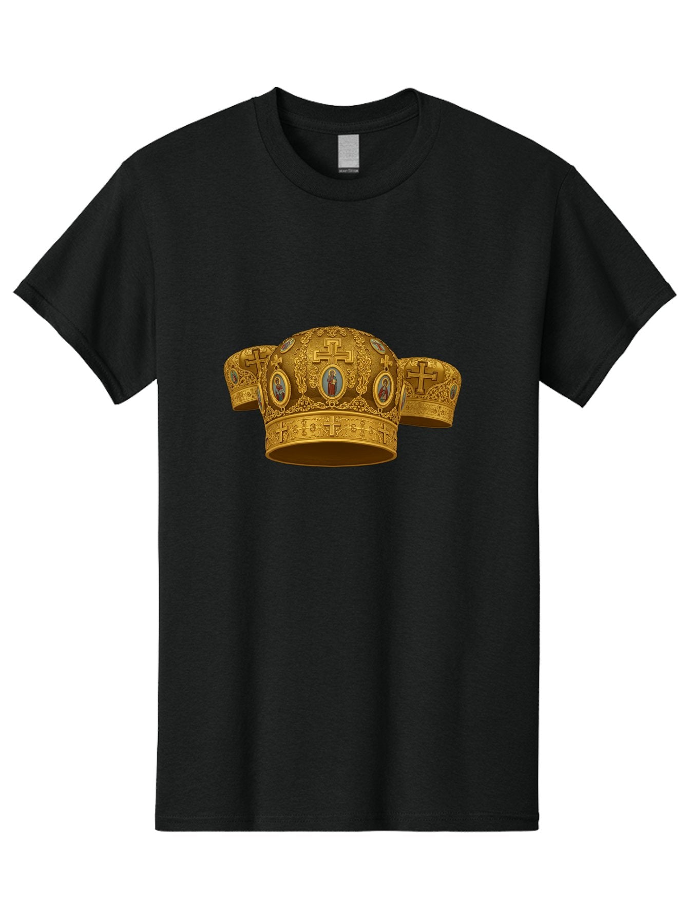 Orthodox-Crown Men'S Graphic Tee, 100% Cotton, Comfortable Casual Summer Wear, Machine Washable, Vintage Camera, Old Camera, Antique Camera, Black Camera, Classic Photography, Photography Equipment, Nostalgic Device, Film Camera, Camera Art Bag908 4