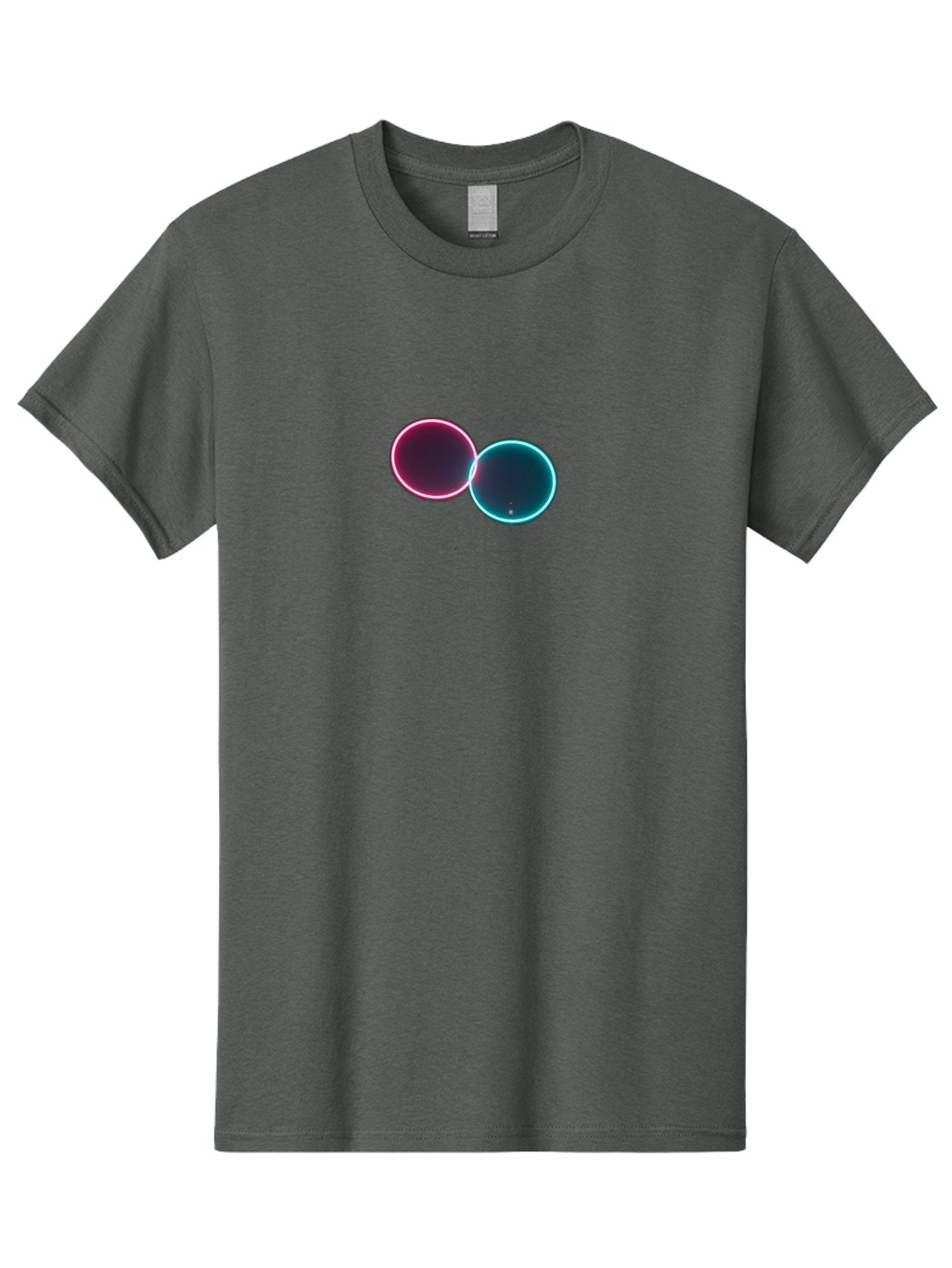 Overlapping-Circles-2 Men'S Graphic Tee, 100% Cotton, Comfortable Casual Summer Wear, Machine Washable, Vintage Camera, Old Camera, Antique Camera, Black Camera, Classic Photography, Photography Equipment, Nostalgic Device, Film Camera, Bag911