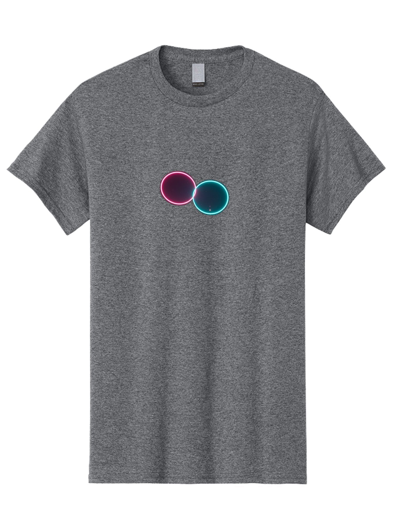 Overlapping-Circles-2 Men'S Graphic Tee, 100% Cotton, Comfortable Casual Summer Wear, Machine Washable, Vintage Camera, Old Camera, Antique Camera, Black Camera, Classic Photography, Photography Equipment, Nostalgic Device, Film Camera, Bag911 11