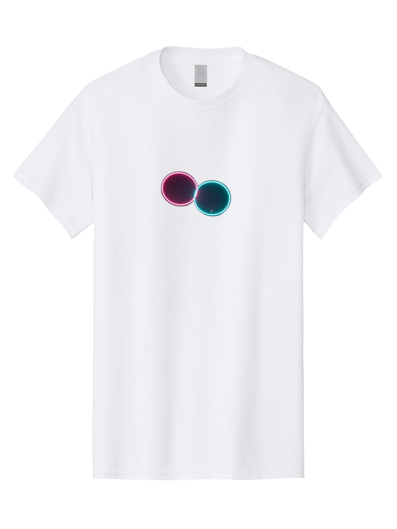 Overlapping-Circles-2 Men'S Graphic Tee, 100% Cotton, Comfortable Casual Summer Wear, Machine Washable, Vintage Camera, Old Camera, Antique Camera, Black Camera, Classic Photography, Photography Equipment, Nostalgic Device, Film Camera, Bag911 4