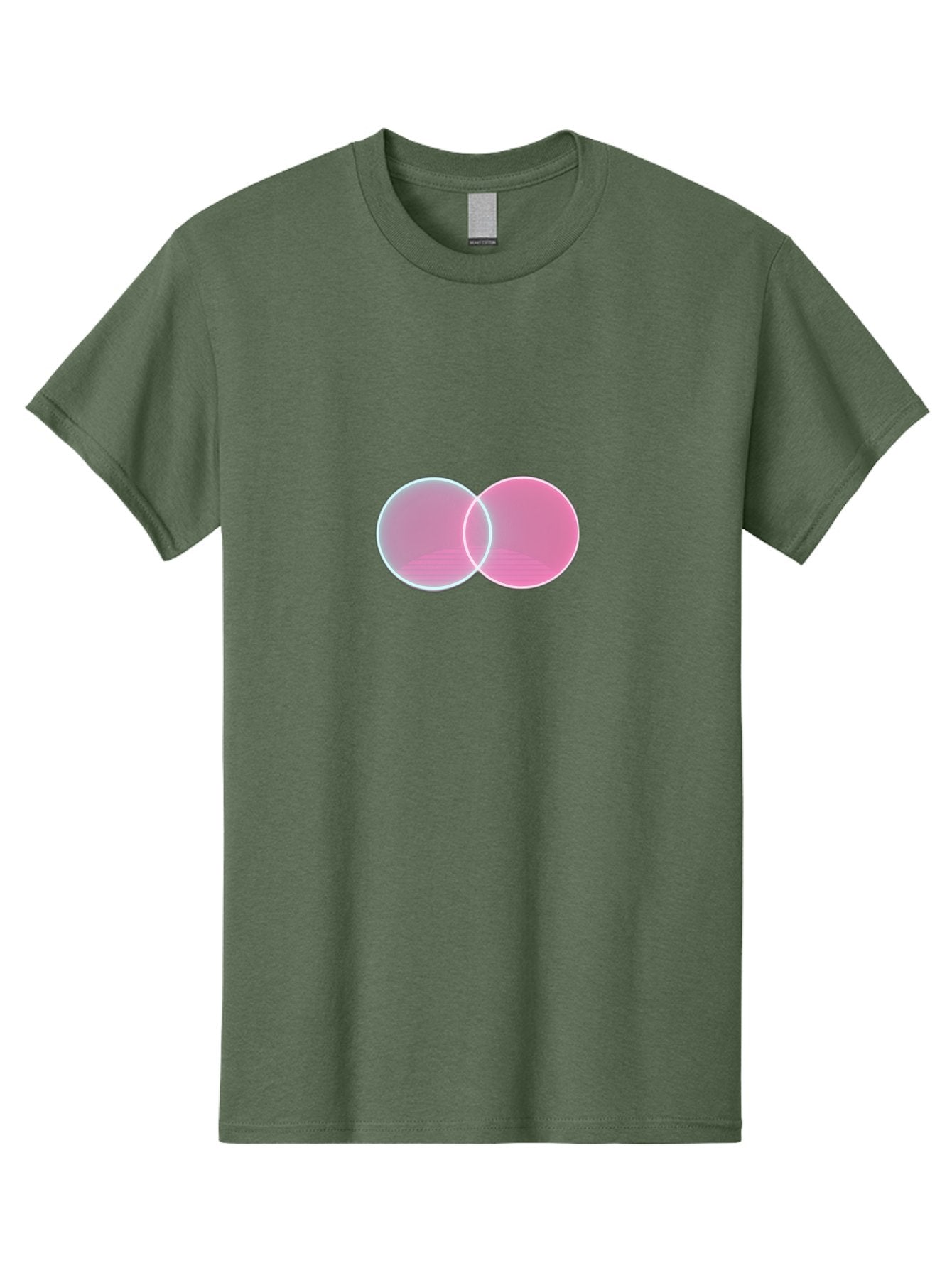 Overlapping-Circles-3 Men'S Graphic Tee, 100% Cotton, Comfortable Casual Summer Wear, Machine Washable, Vintage Camera, Old Camera, Antique Camera, Black Camera, Classic Photography, Photography Equipment, Nostalgic Device, Film Camera, Bag912 13