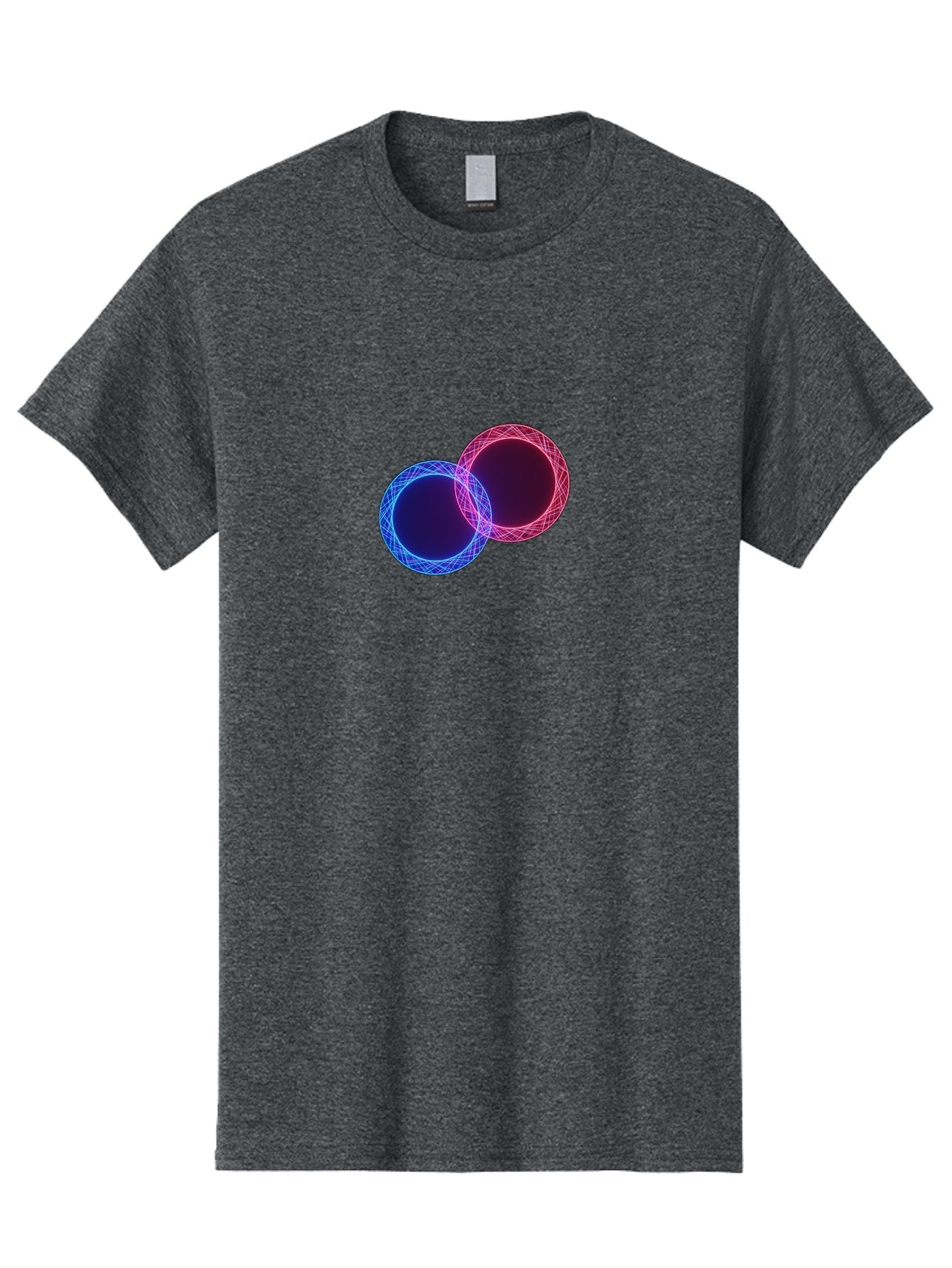 Overlapping-Circles-4 Men'S Graphic Tee, 100% Cotton, Comfortable Casual Summer Wear, Machine Washable, Vintage Camera, Old Camera, Antique Camera, Black Camera, Classic Photography, Photography Equipment, Nostalgic Device, Film Camera, Bag913 5