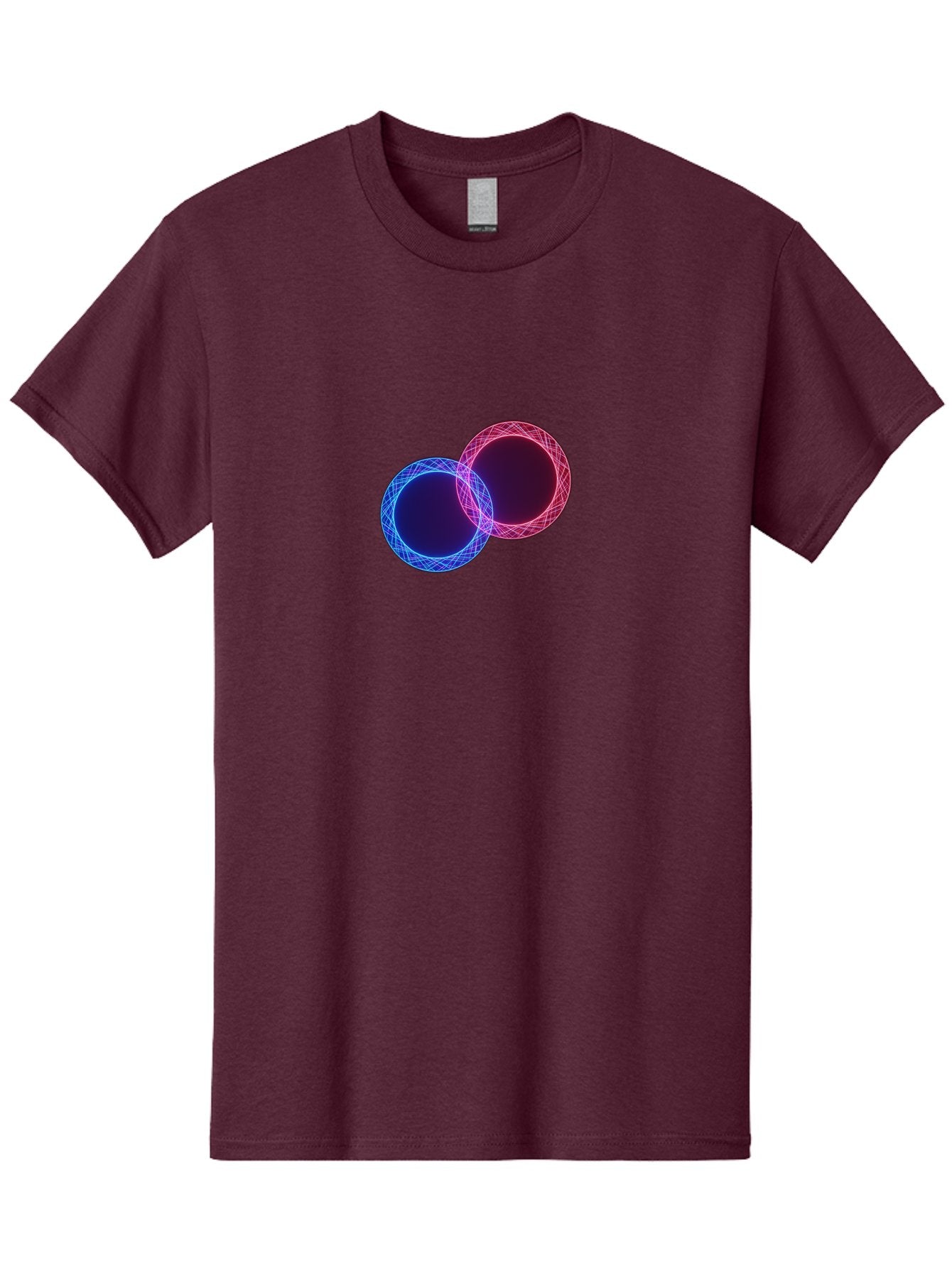Overlapping-Circles-4 Men'S Graphic Tee, 100% Cotton, Comfortable Casual Summer Wear, Machine Washable, Vintage Camera, Old Camera, Antique Camera, Black Camera, Classic Photography, Photography Equipment, Nostalgic Device, Film Camera, Bag913 15