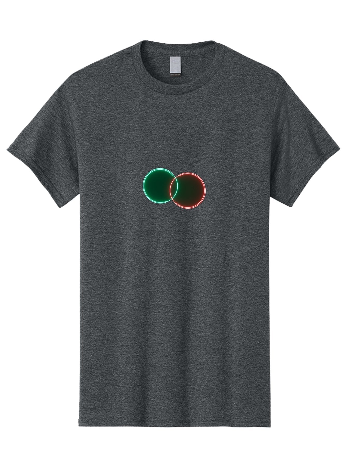Overlapping-Circles-5 Men'S Graphic Tee, 100% Cotton, Comfortable Casual Summer Wear, Machine Washable, Vintage Camera, Old Camera, Antique Camera, Black Camera, Classic Photography, Photography Equipment, Nostalgic Device, Film Camera, Bag914 8
