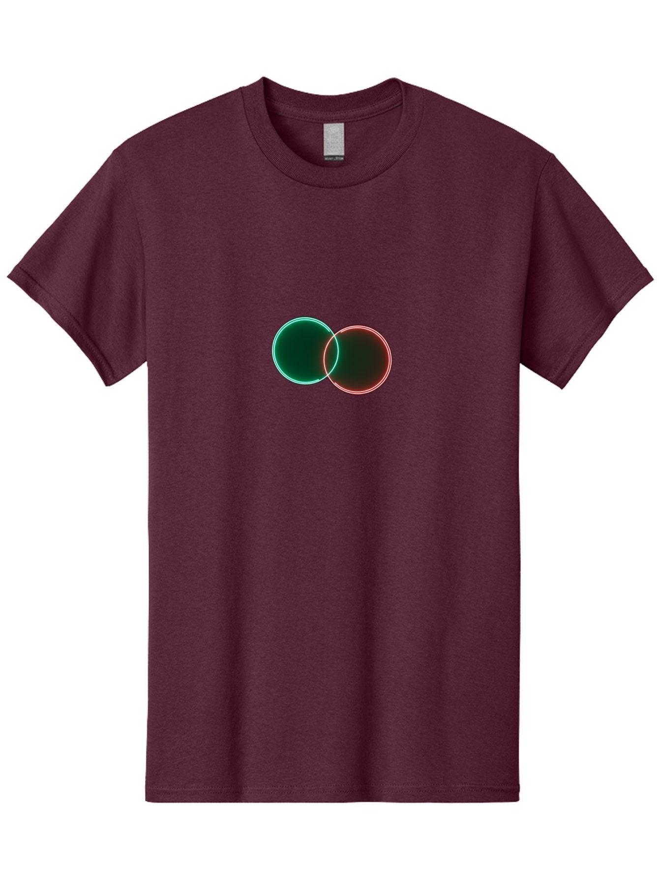 Overlapping-Circles-5 Men'S Graphic Tee, 100% Cotton, Comfortable Casual Summer Wear, Machine Washable, Vintage Camera, Old Camera, Antique Camera, Black Camera, Classic Photography, Photography Equipment, Nostalgic Device, Film Camera, Bag914