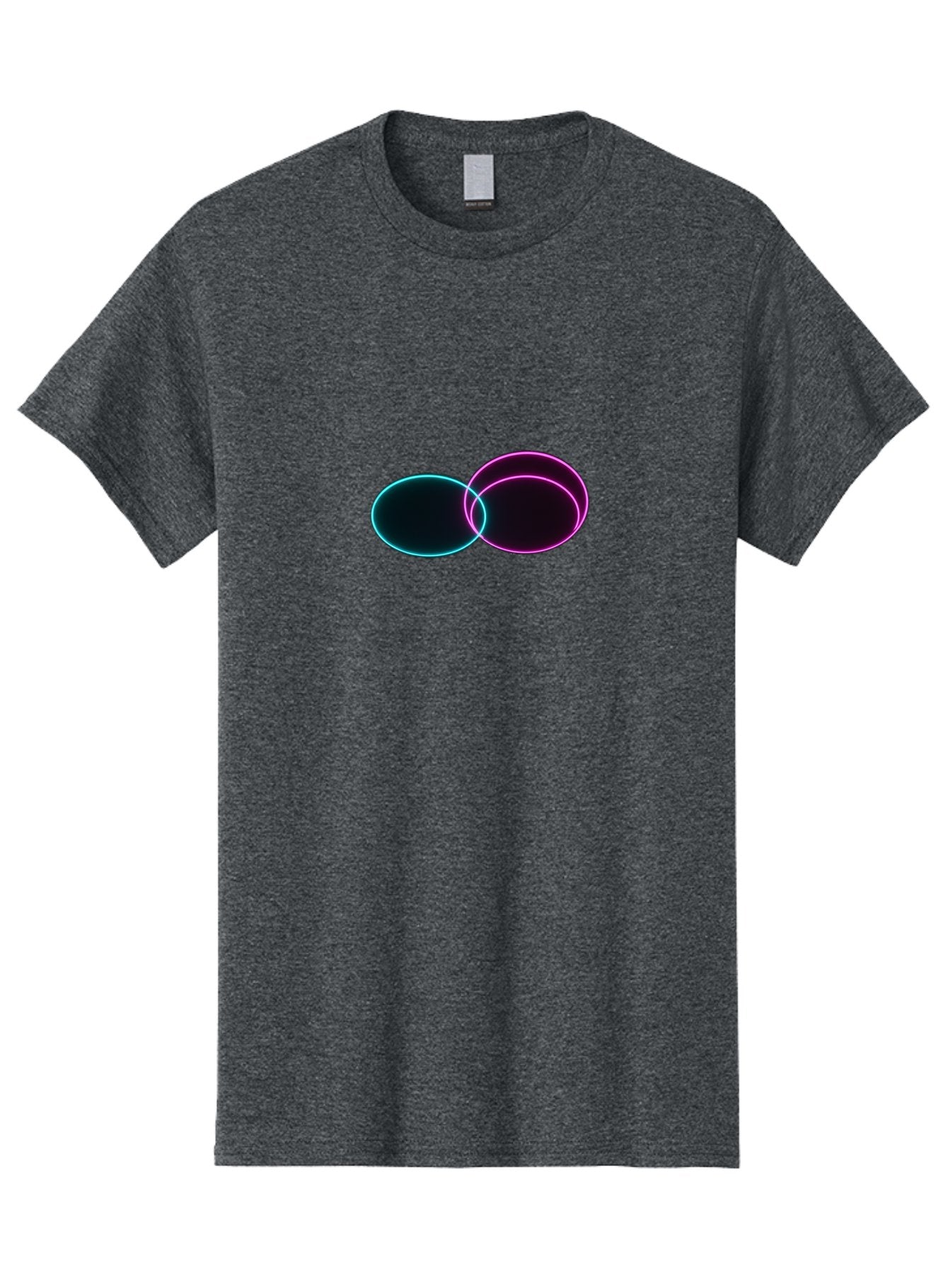 Overlapping-Circles Men'S Graphic Tee, 100% Cotton, Comfortable Casual Summer Wear, Machine Washable, Vintage Camera, Old Camera, Antique Camera, Black Camera, Classic Photography, Photography Equipment, Nostalgic Device, Film Camera, Bag915 5