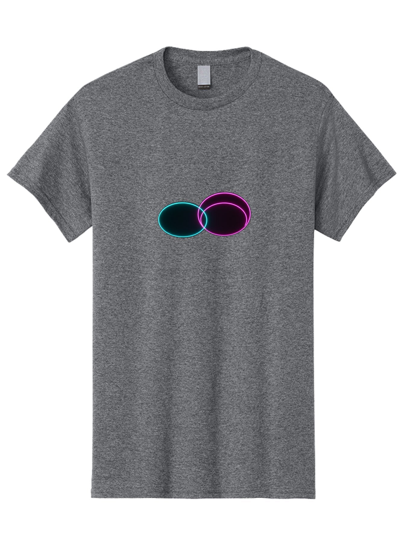 Overlapping-Circles Men'S Graphic Tee, 100% Cotton, Comfortable Casual Summer Wear, Machine Washable, Vintage Camera, Old Camera, Antique Camera, Black Camera, Classic Photography, Photography Equipment, Nostalgic Device, Film Camera, Bag915