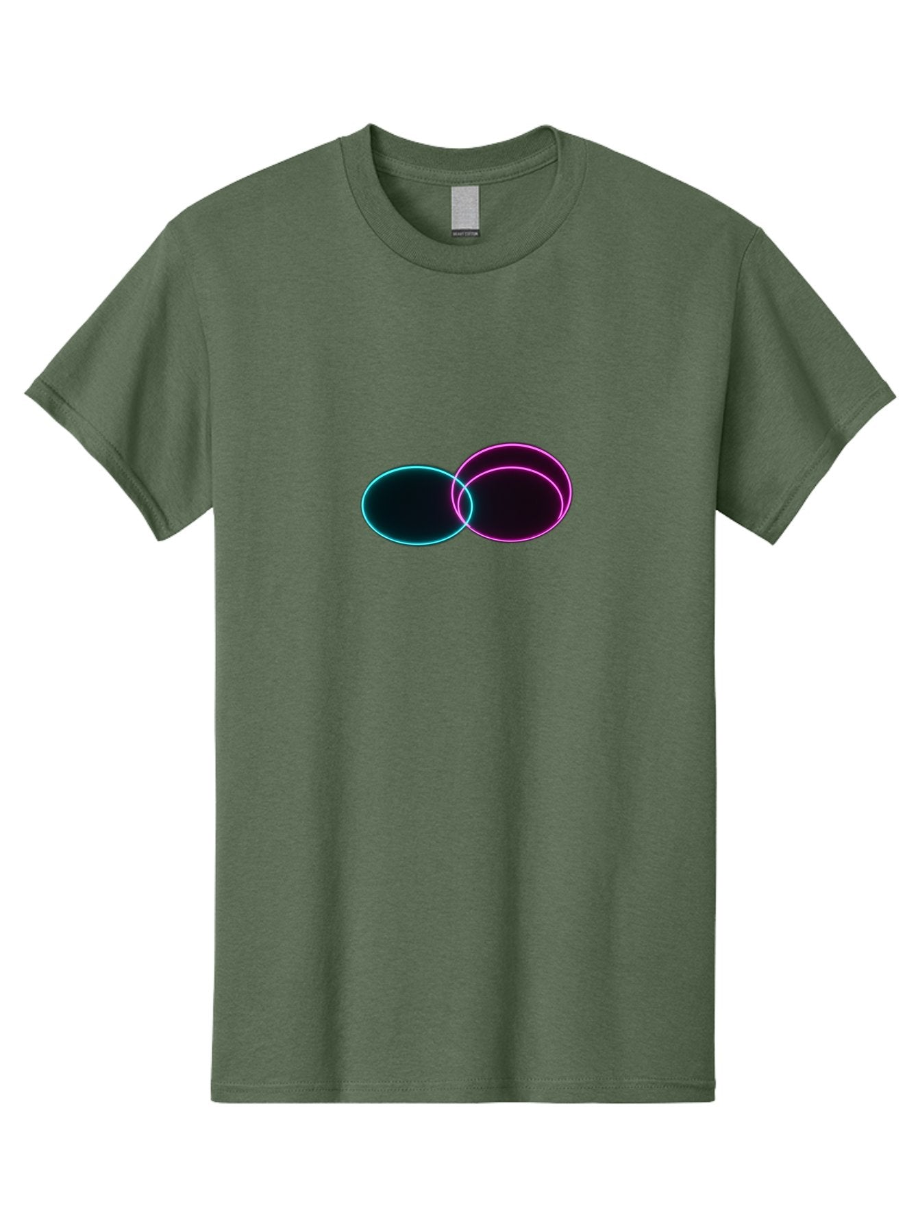 Overlapping-Circles Men'S Graphic Tee, 100% Cotton, Comfortable Casual Summer Wear, Machine Washable, Vintage Camera, Old Camera, Antique Camera, Black Camera, Classic Photography, Photography Equipment, Nostalgic Device, Film Camera, Bag915 7