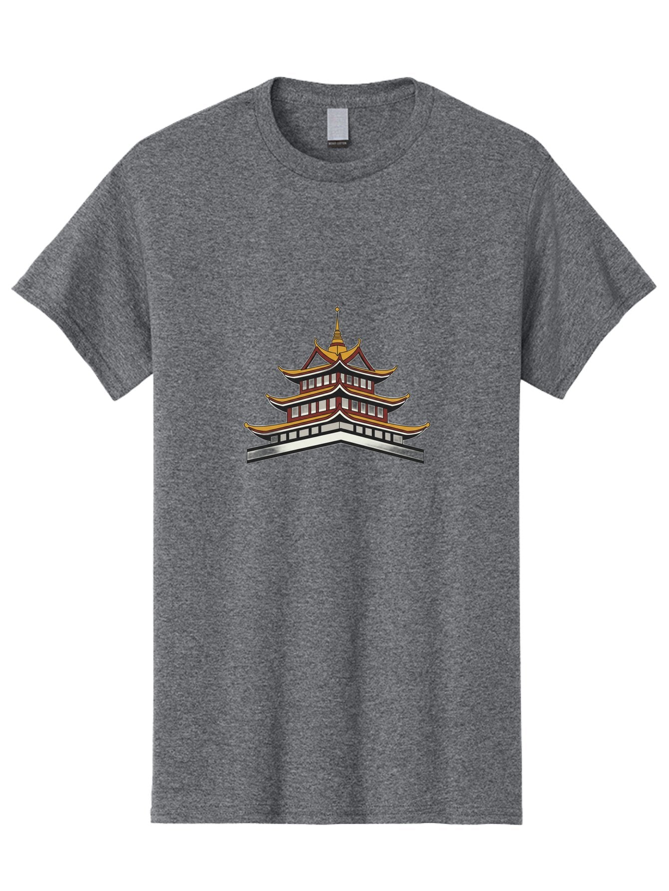 Pagoda-1 Men'S Graphic Tee, 100% Cotton, Comfortable Casual Summer Wear, Machine Washable, Vintage Camera, Old Camera, Antique Camera, Black Camera, Classic Photography, Photography Equipment, Nostalgic Device, Film Camera, Camera Art Bag919 3