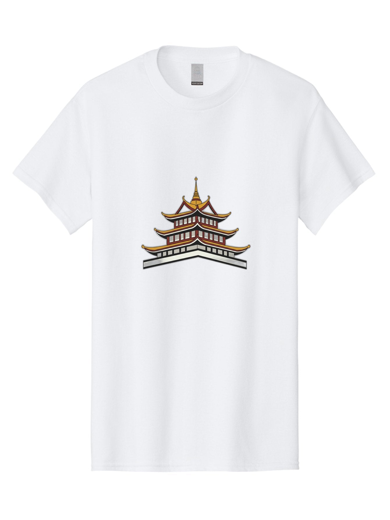 Pagoda-1 Men'S Graphic Tee, 100% Cotton, Comfortable Casual Summer Wear, Machine Washable, Vintage Camera, Old Camera, Antique Camera, Black Camera, Classic Photography, Photography Equipment, Nostalgic Device, Film Camera, Camera Art Bag919 12