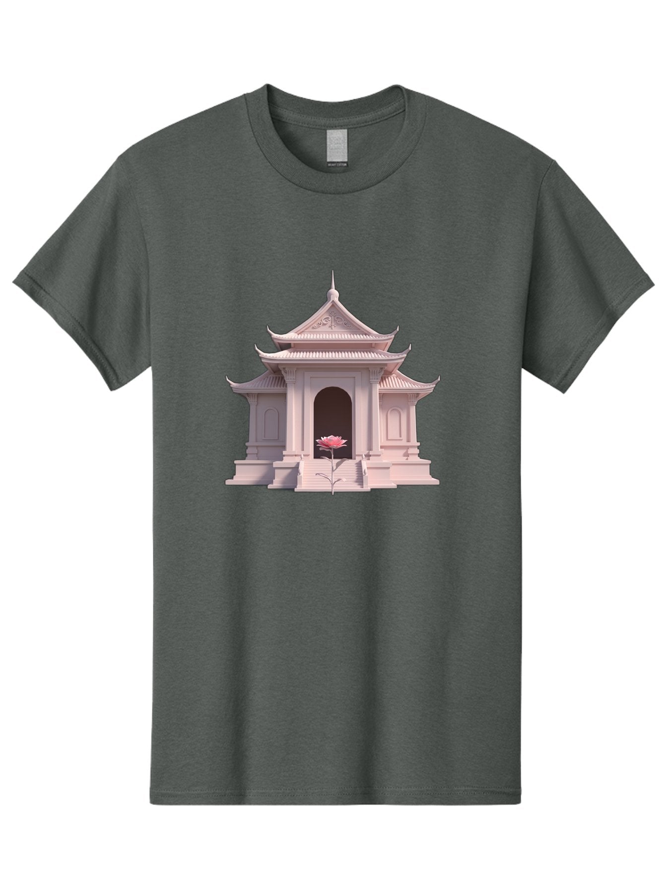 Pagoda-Temple Men'S Graphic Tee, 100% Cotton, Comfortable Casual Summer Wear, Machine Washable, Vintage Camera, Old Camera, Antique Camera, Black Camera, Classic Photography, Photography Equipment, Nostalgic Device, Film Camera, Camera Art Bag922 9