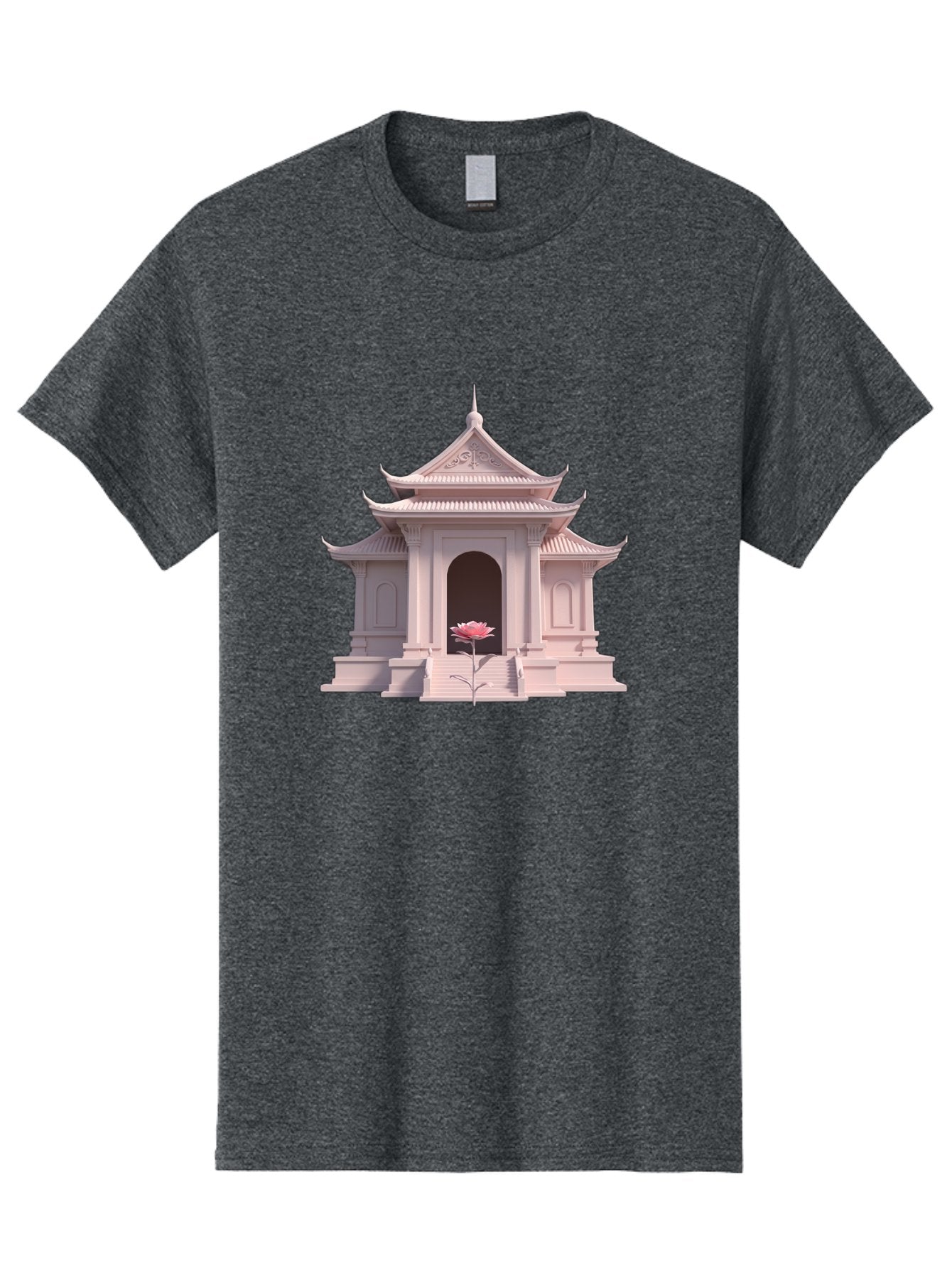 Pagoda-Temple Men'S Graphic Tee, 100% Cotton, Comfortable Casual Summer Wear, Machine Washable, Vintage Camera, Old Camera, Antique Camera, Black Camera, Classic Photography, Photography Equipment, Nostalgic Device, Film Camera, Camera Art Bag922 12