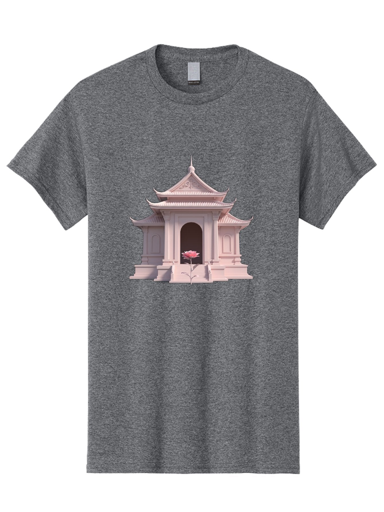 Pagoda-Temple Men'S Graphic Tee, 100% Cotton, Comfortable Casual Summer Wear, Machine Washable, Vintage Camera, Old Camera, Antique Camera, Black Camera, Classic Photography, Photography Equipment, Nostalgic Device, Film Camera, Camera Art Bag922 10