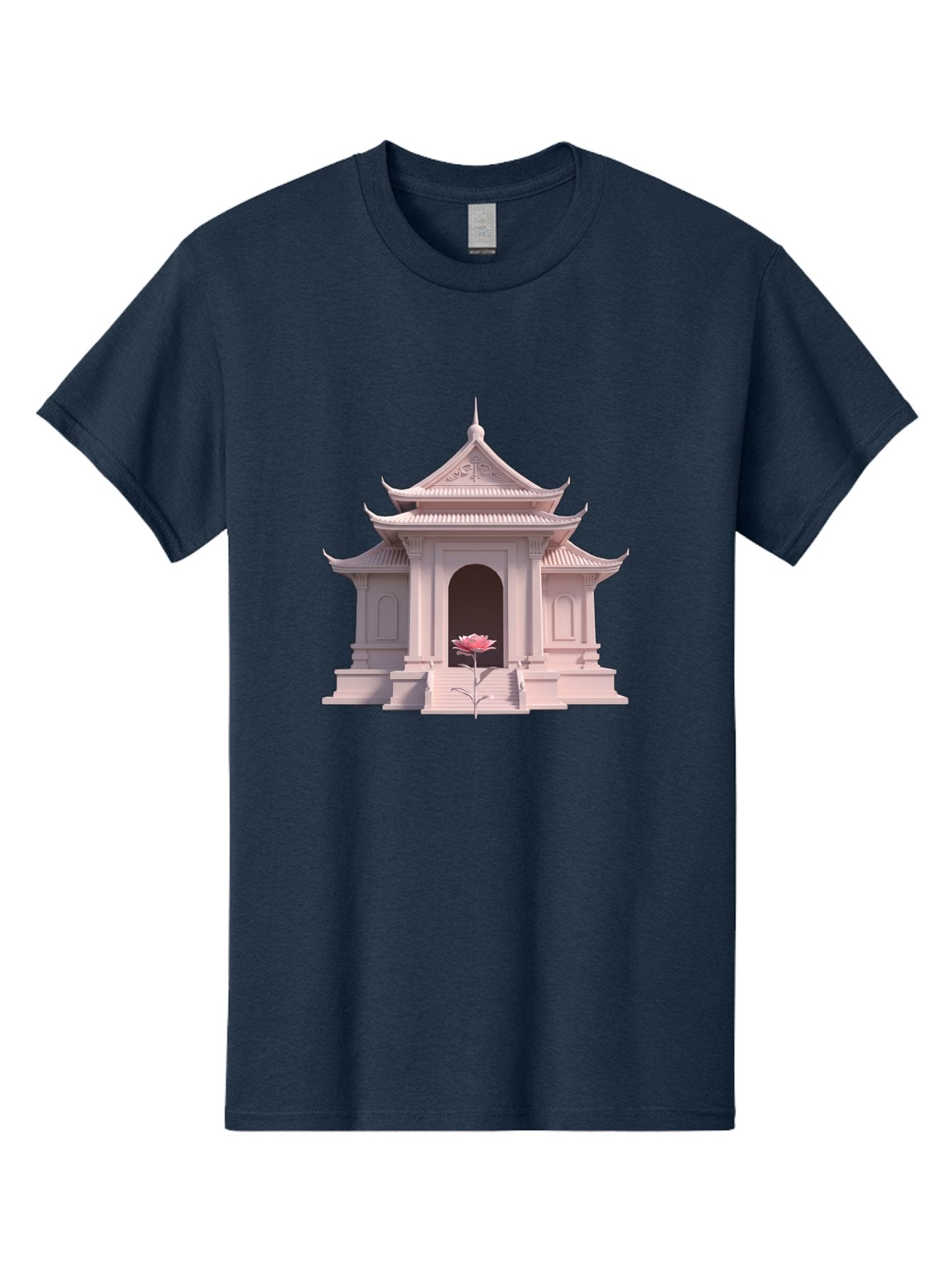 Pagoda-Temple Men'S Graphic Tee, 100% Cotton, Comfortable Casual Summer Wear, Machine Washable, Vintage Camera, Old Camera, Antique Camera, Black Camera, Classic Photography, Photography Equipment, Nostalgic Device, Film Camera, Camera Art Bag922 5