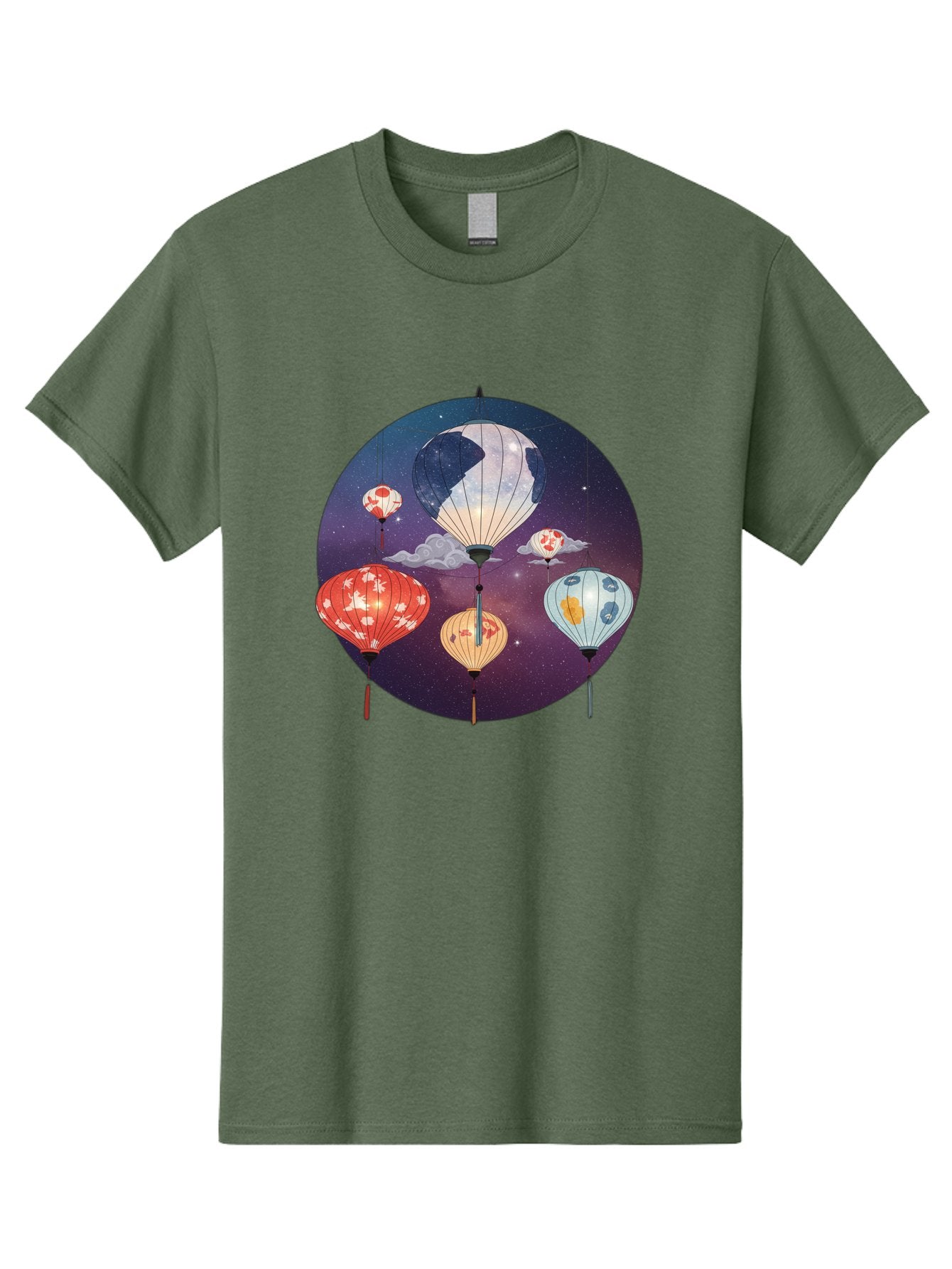 Paper-Lanterns-1 Men'S Graphic Tee, 100% Cotton, Comfortable Casual Summer Wear, Machine Washable, Vintage Camera, Old Camera, Antique Camera, Black Camera, Classic Photography, Photography Equipment, Nostalgic Device, Film Camera, Camera Art Bag929 4