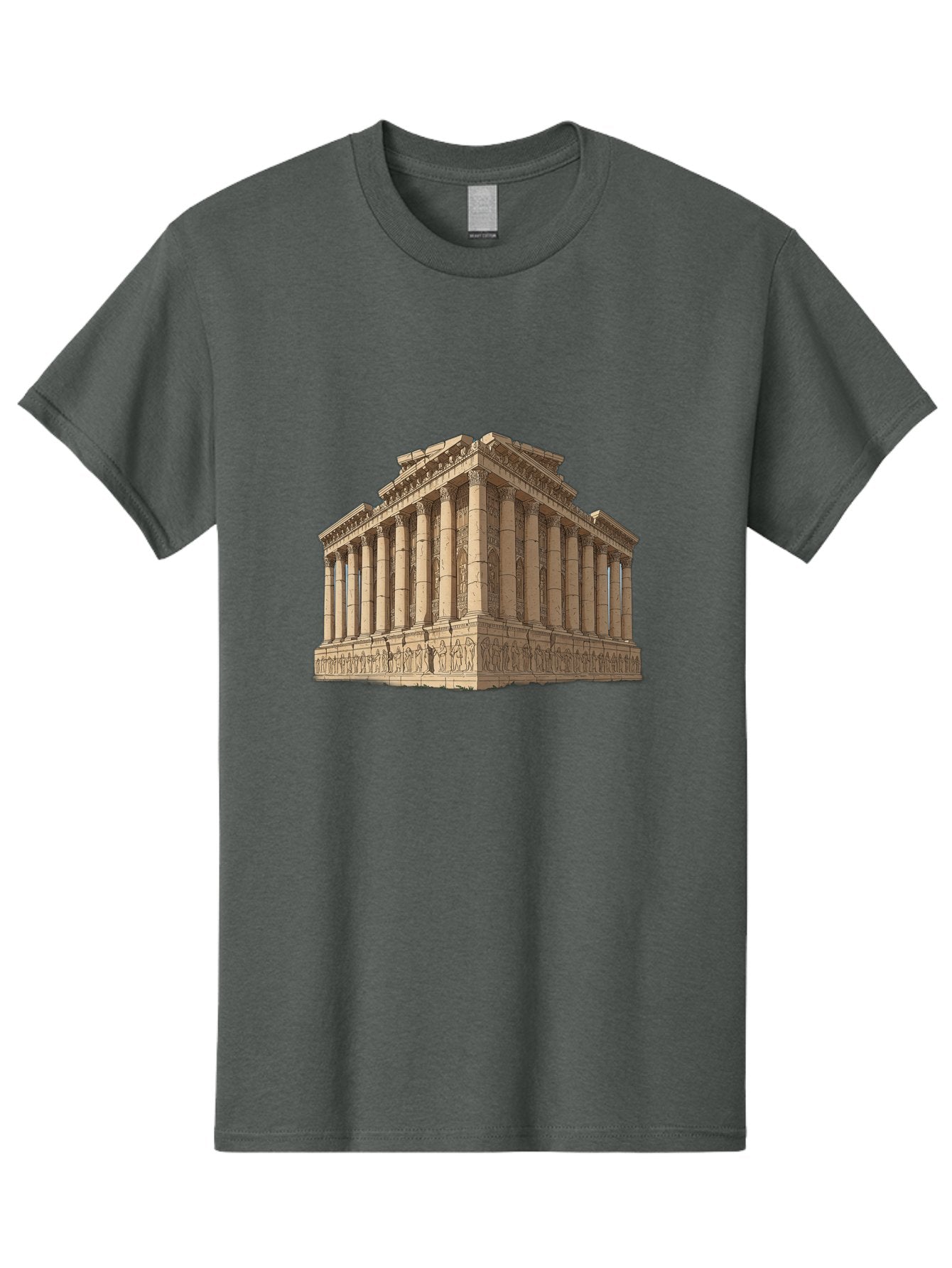 Parthenon-1 Men'S Graphic Tee, 100% Cotton, Comfortable Casual Summer Wear, Machine Washable, Vintage Camera, Old Camera, Antique Camera, Black Camera, Classic Photography, Photography Equipment, Nostalgic Device, Film Camera, Camera Art Bag933 4