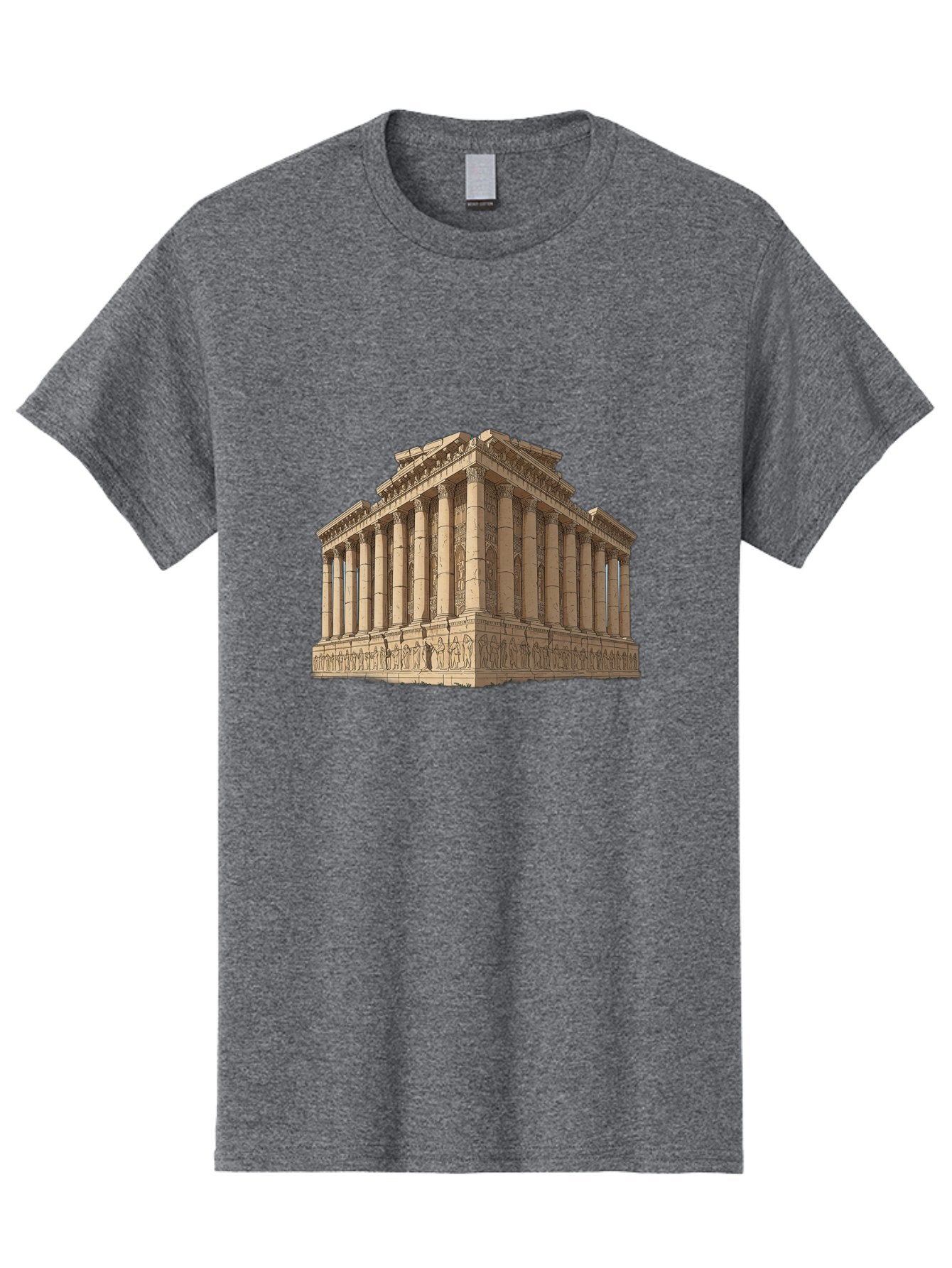 Parthenon-1 Men'S Graphic Tee, 100% Cotton, Comfortable Casual Summer Wear, Machine Washable, Vintage Camera, Old Camera, Antique Camera, Black Camera, Classic Photography, Photography Equipment, Nostalgic Device, Film Camera, Camera Art Bag933 14