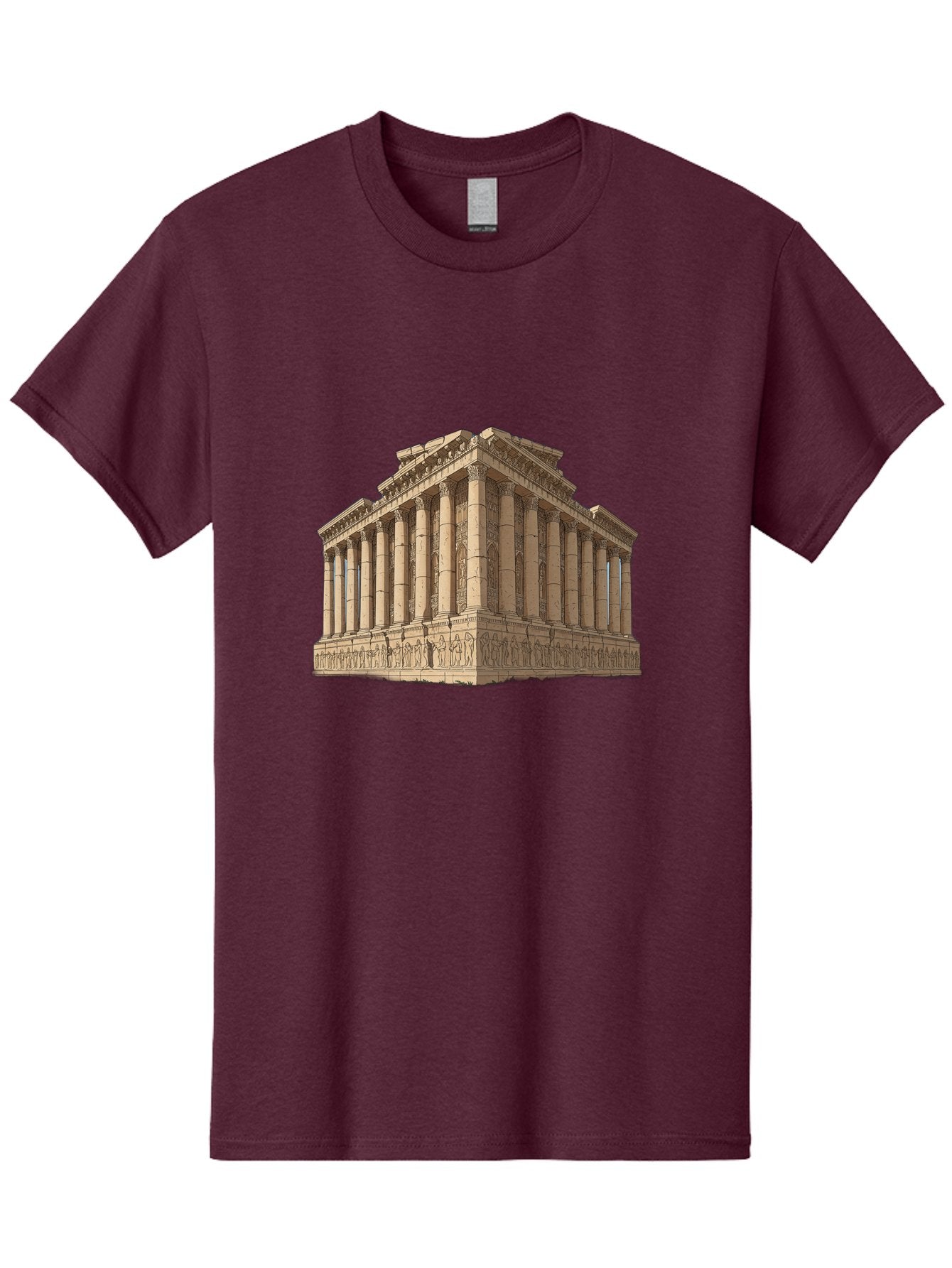 Parthenon-1 Men'S Graphic Tee, 100% Cotton, Comfortable Casual Summer Wear, Machine Washable, Vintage Camera, Old Camera, Antique Camera, Black Camera, Classic Photography, Photography Equipment, Nostalgic Device, Film Camera, Camera Art Bag933