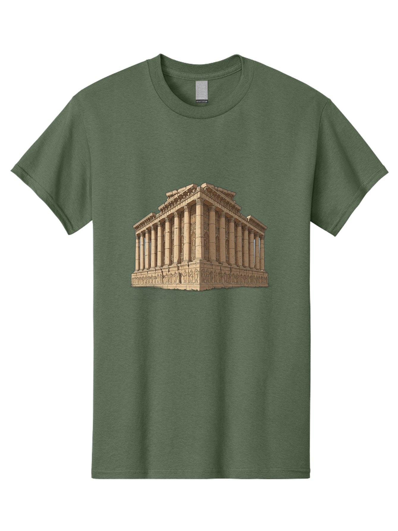 Parthenon-1 Men'S Graphic Tee, 100% Cotton, Comfortable Casual Summer Wear, Machine Washable, Vintage Camera, Old Camera, Antique Camera, Black Camera, Classic Photography, Photography Equipment, Nostalgic Device, Film Camera, Camera Art Bag933 10