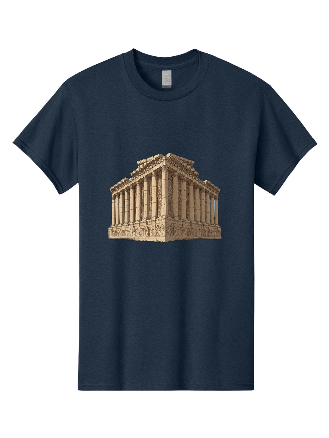Parthenon-1 Men'S Graphic Tee, 100% Cotton, Comfortable Casual Summer Wear, Machine Washable, Vintage Camera, Old Camera, Antique Camera, Black Camera, Classic Photography, Photography Equipment, Nostalgic Device, Film Camera, Camera Art Bag933 7