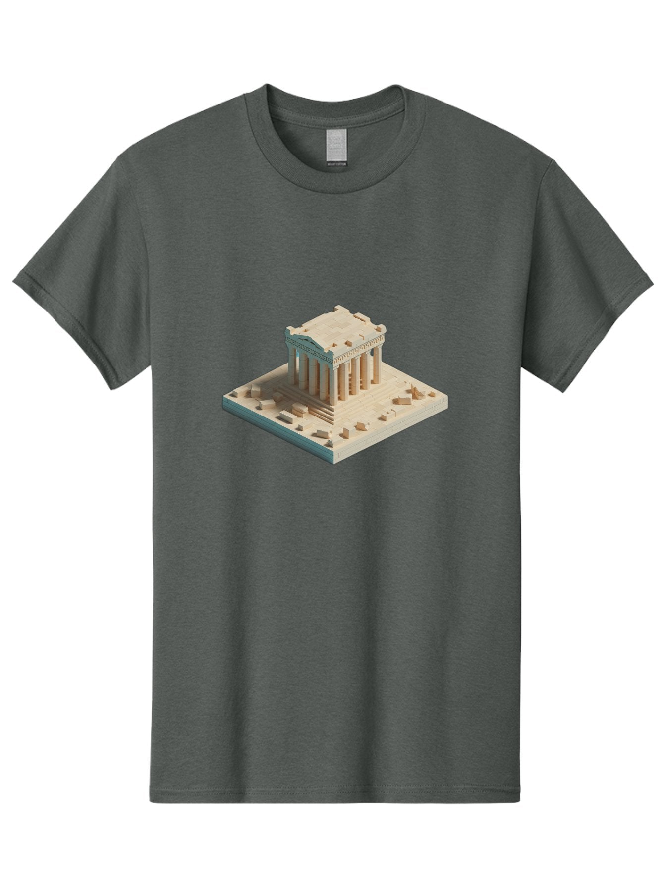 Parthenon-2 Men'S Graphic Tee, 100% Cotton, Comfortable Casual Summer Wear, Machine Washable, Vintage Camera, Old Camera, Antique Camera, Black Camera, Classic Photography, Photography Equipment, Nostalgic Device, Film Camera, Camera Art Bag934