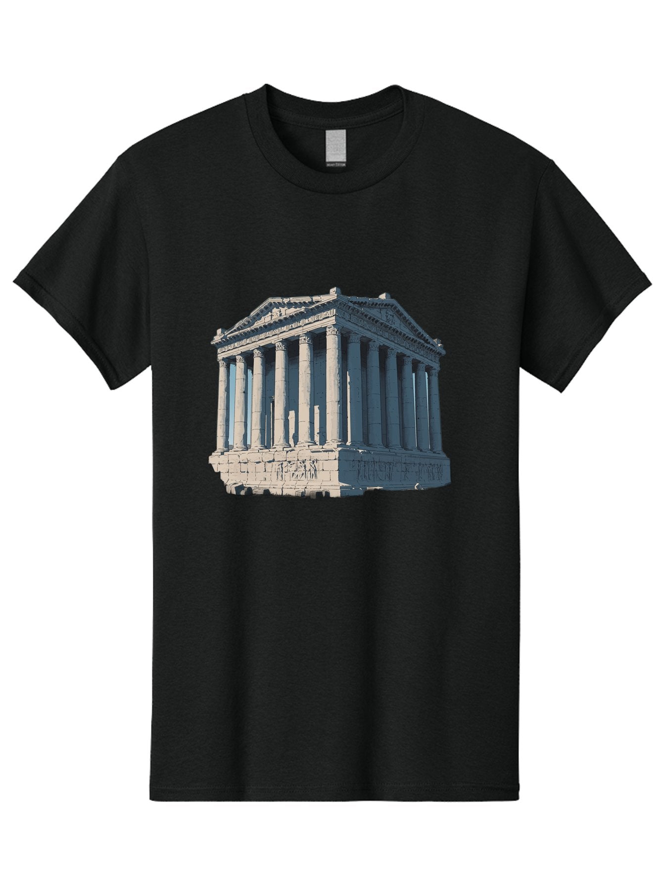 Parthenon-3 Men'S Graphic Tee, 100% Cotton, Comfortable Casual Summer Wear, Machine Washable, Vintage Camera, Old Camera, Antique Camera, Black Camera, Classic Photography, Photography Equipment, Nostalgic Device, Film Camera, Camera Art Bag935 13