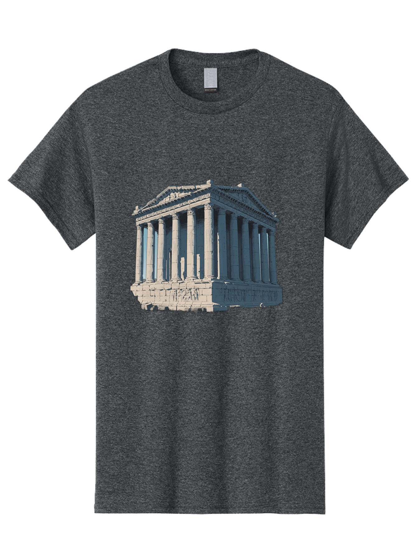 Parthenon-3 Men'S Graphic Tee, 100% Cotton, Comfortable Casual Summer Wear, Machine Washable, Vintage Camera, Old Camera, Antique Camera, Black Camera, Classic Photography, Photography Equipment, Nostalgic Device, Film Camera, Camera Art Bag935